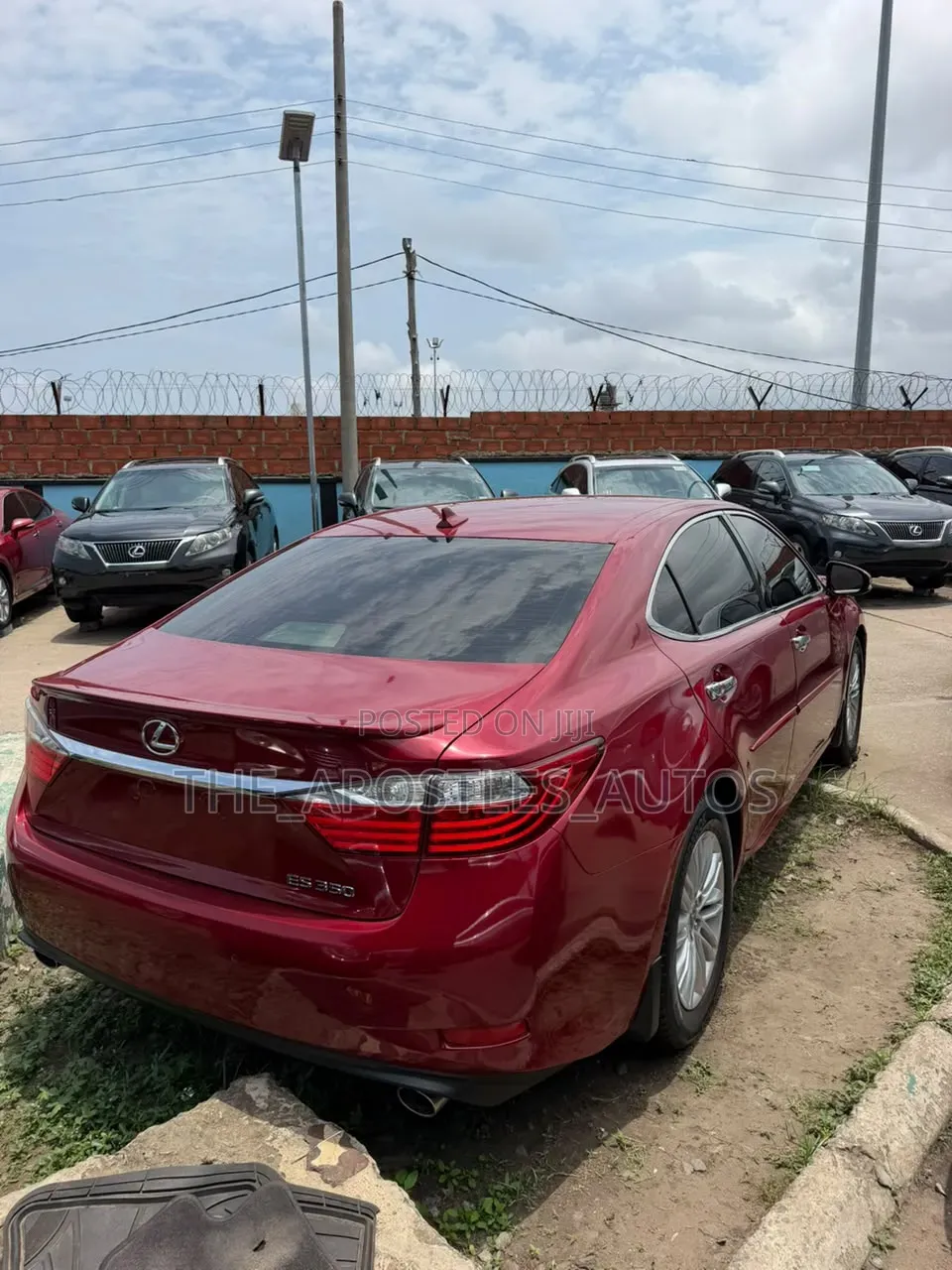 Lexus ES 2015 Red
