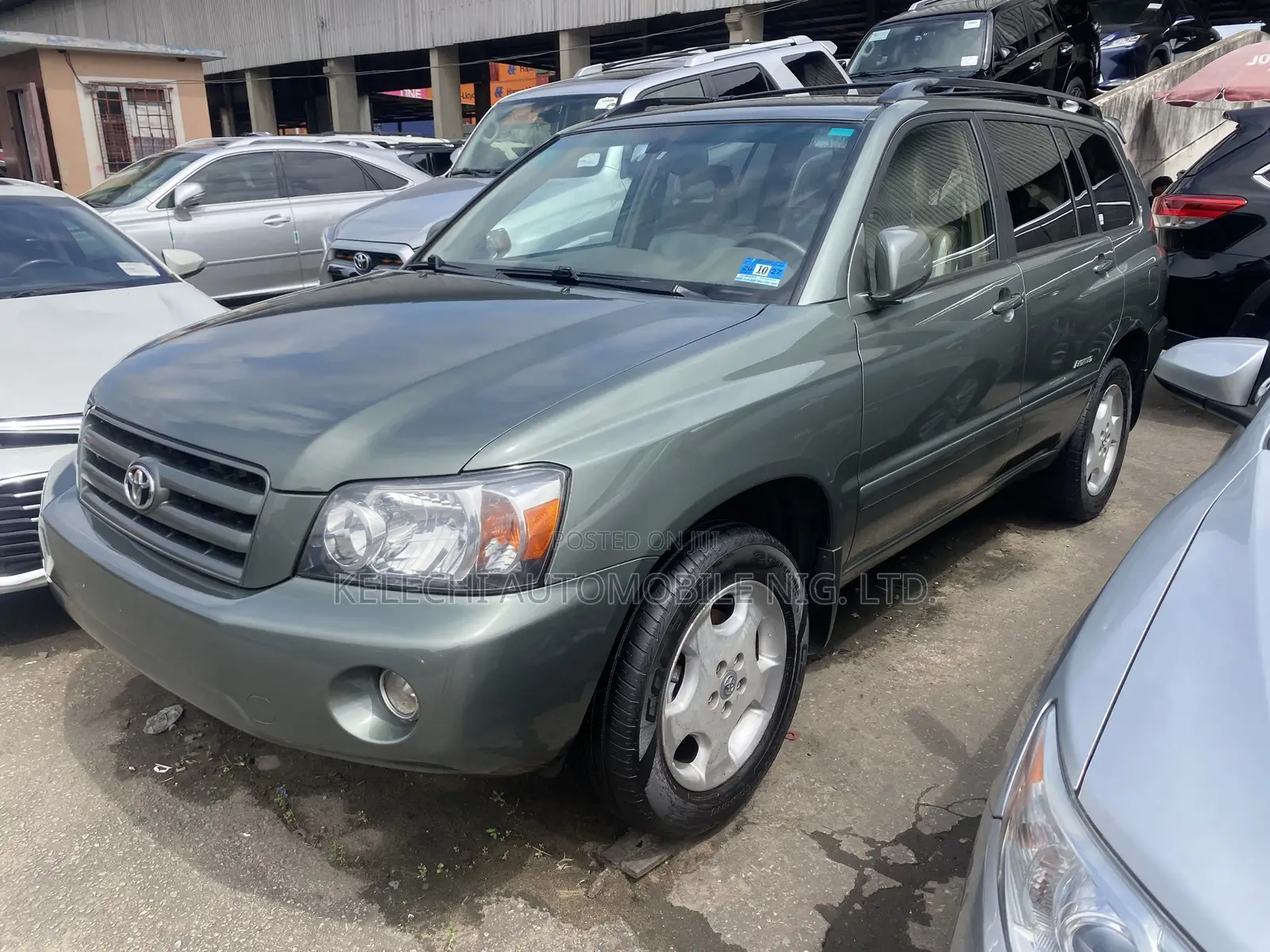 Toyota Highlander Limited V6 2006 Green