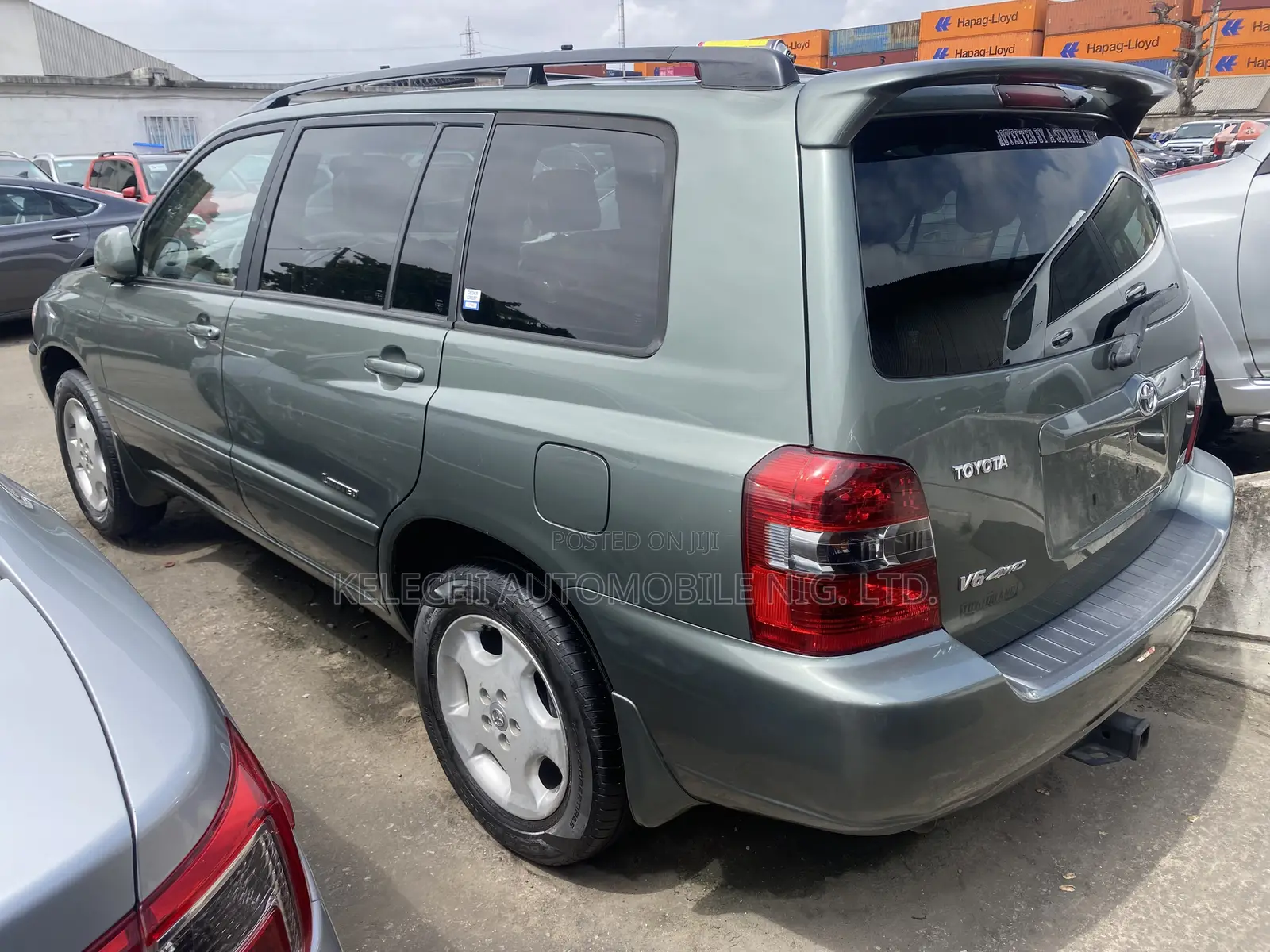 Toyota Highlander Limited V6 2006 Green