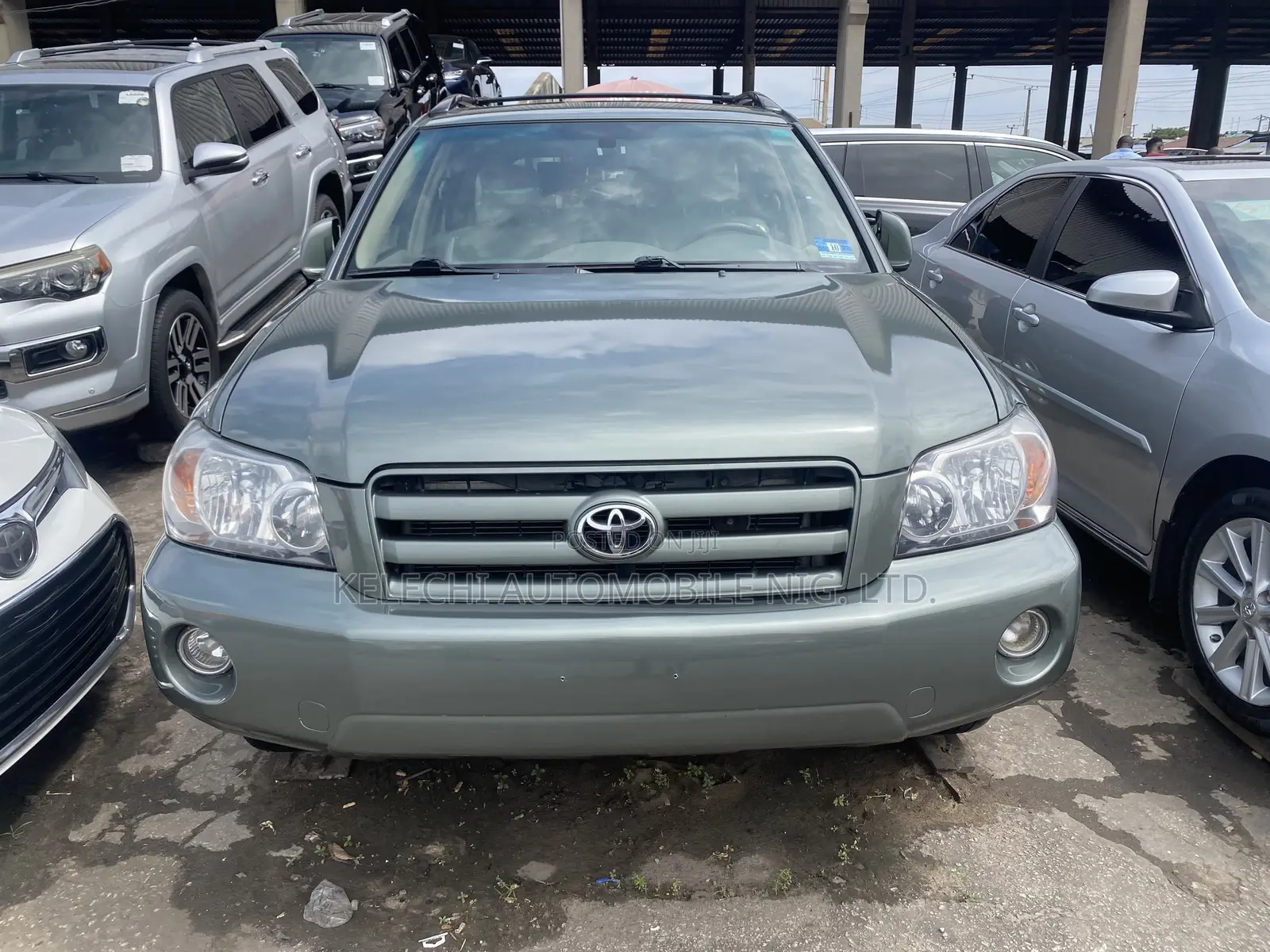 Toyota Highlander Limited V6 2006 Green