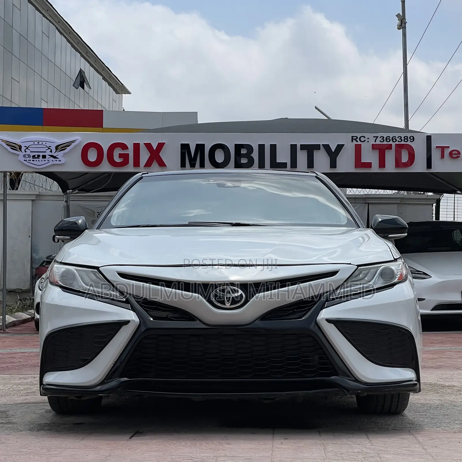 Toyota Camry XSE 2021 White