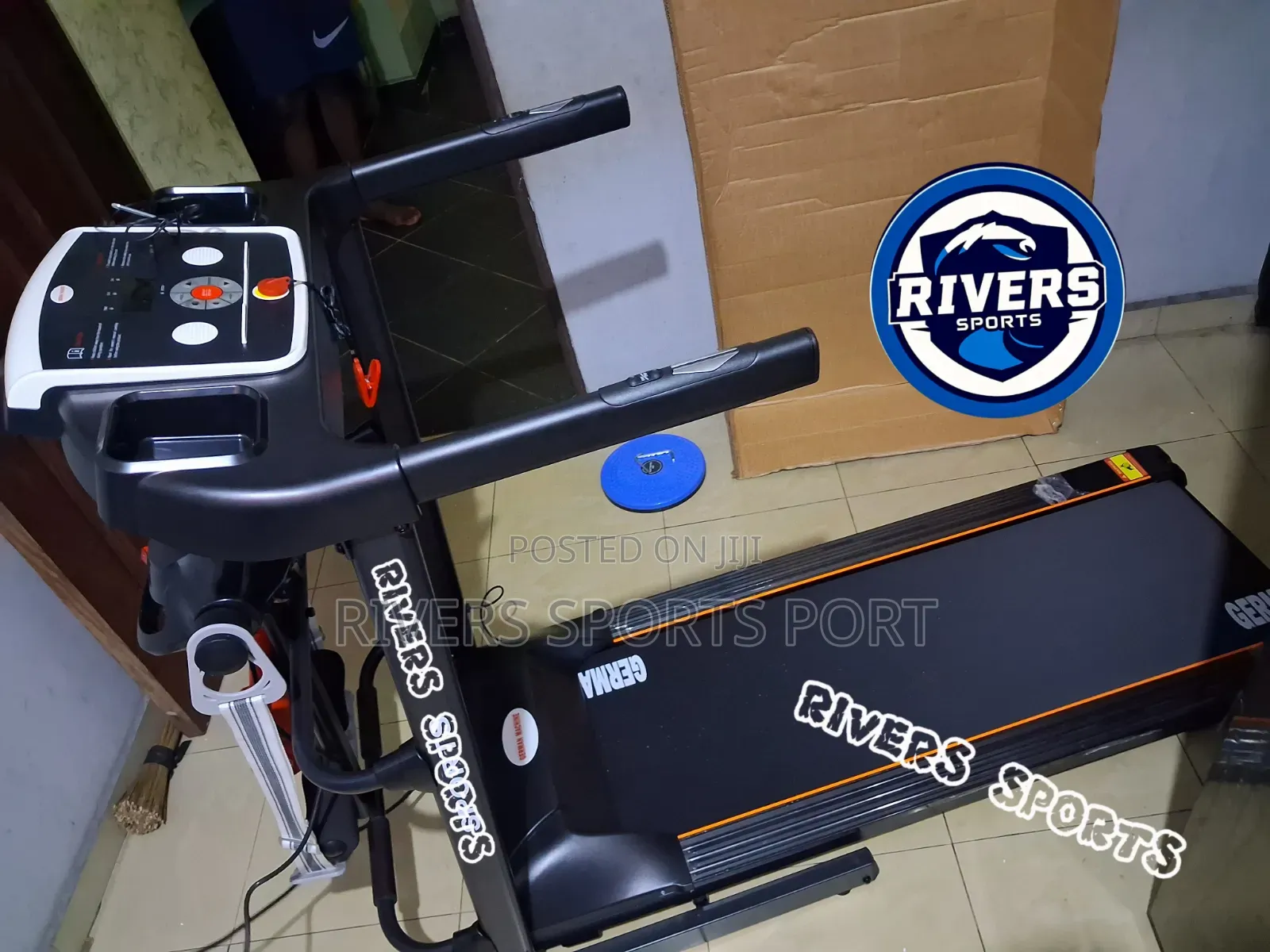 NEW 2.5hp German Machine Treadmill With Massager,Dumbbell,WaistTwister