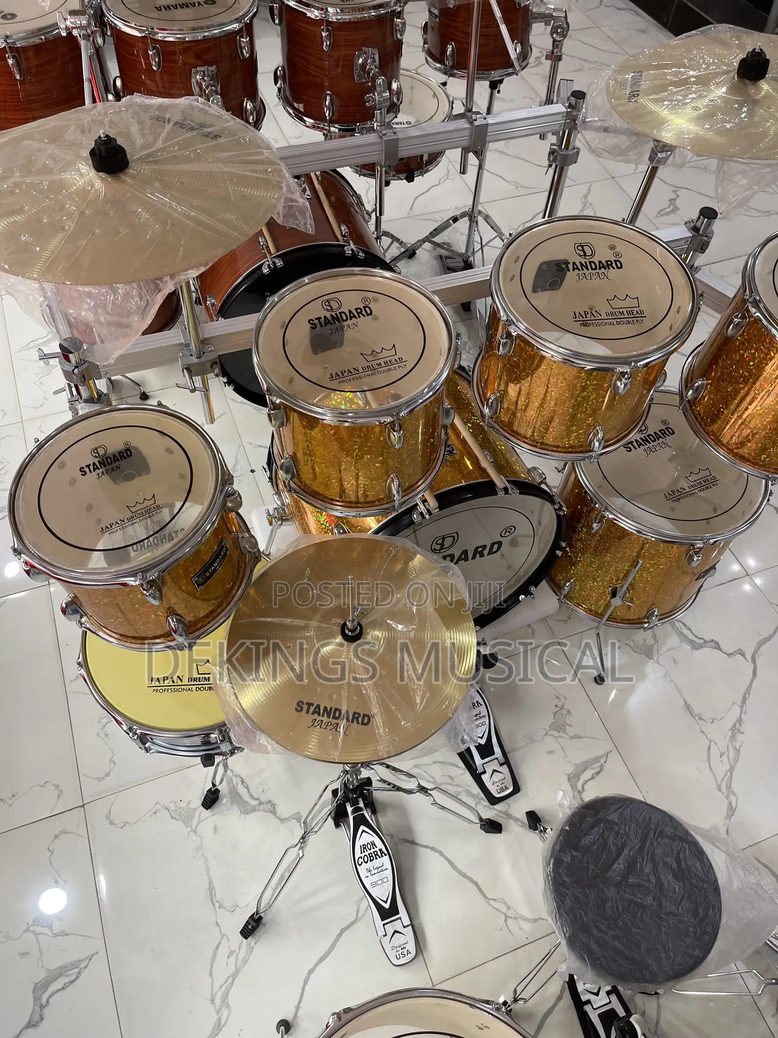 Standard Japan Professional Acoustic 7-Piece Drum Set