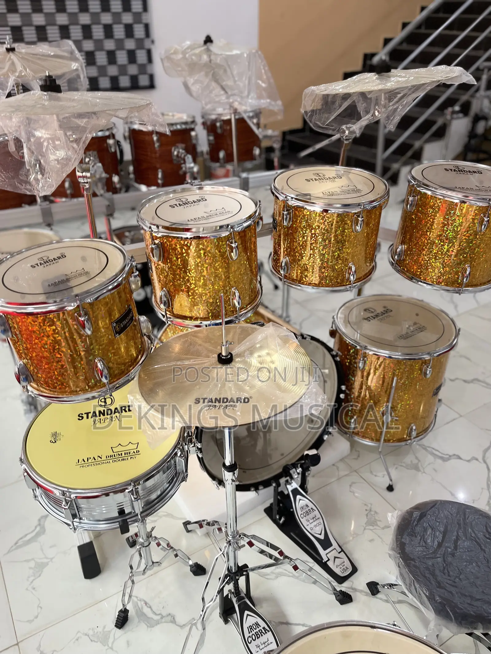 Standard Japan Professional Acoustic 7-Piece Drum Set
