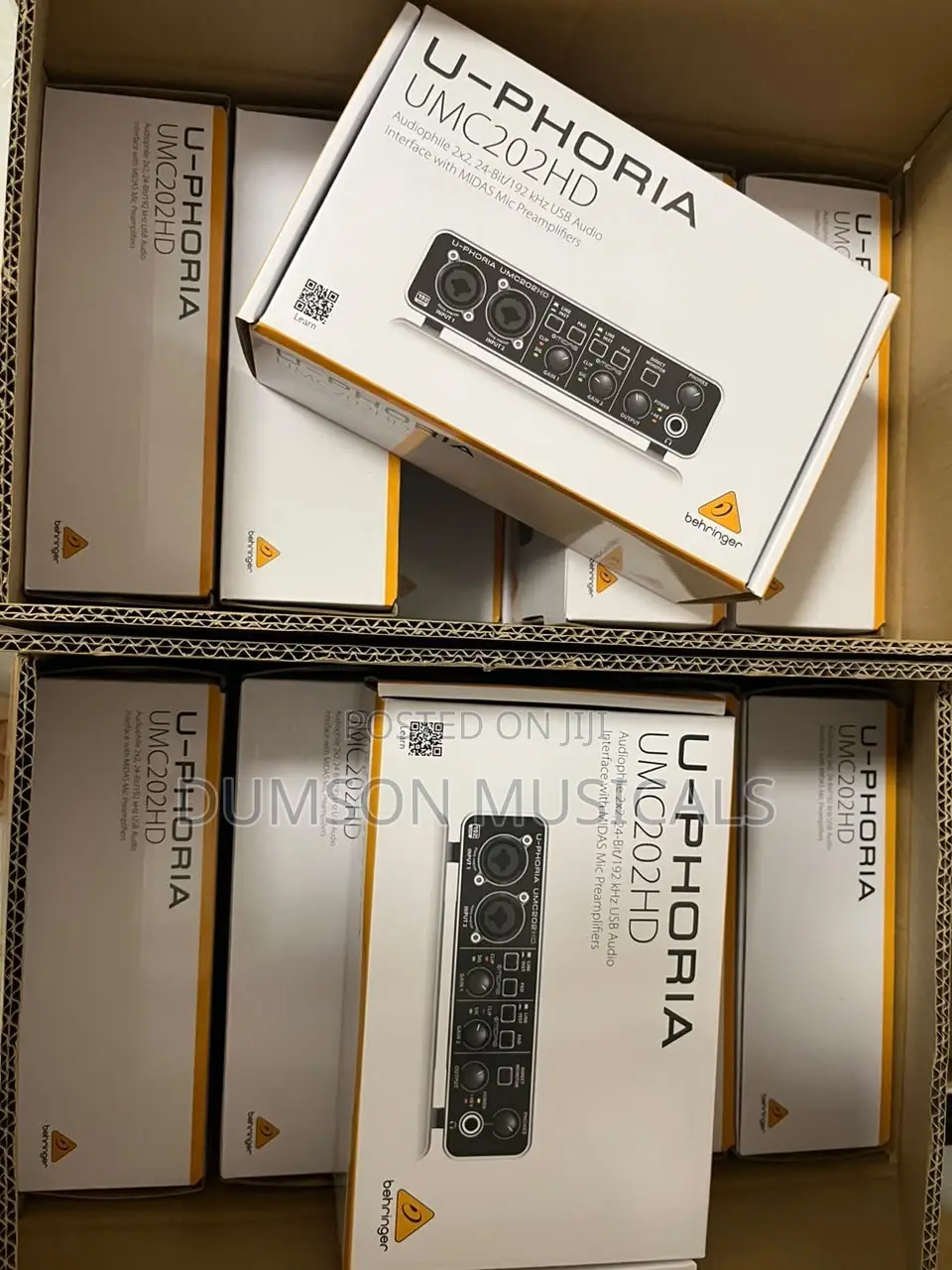 Behringer U-Phoria Umc202hd USB 2.0 Audio Interface