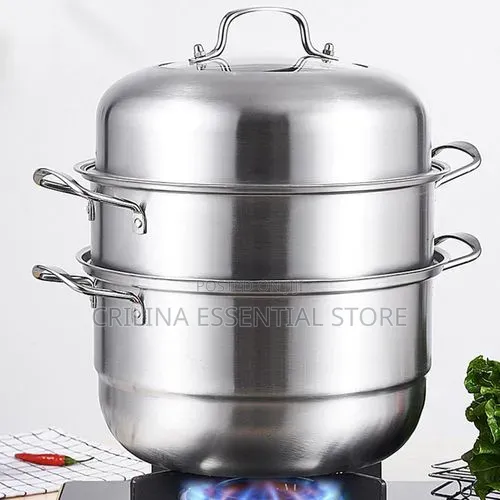 3-in-1 30cm Stainless Steel Steamer Pot