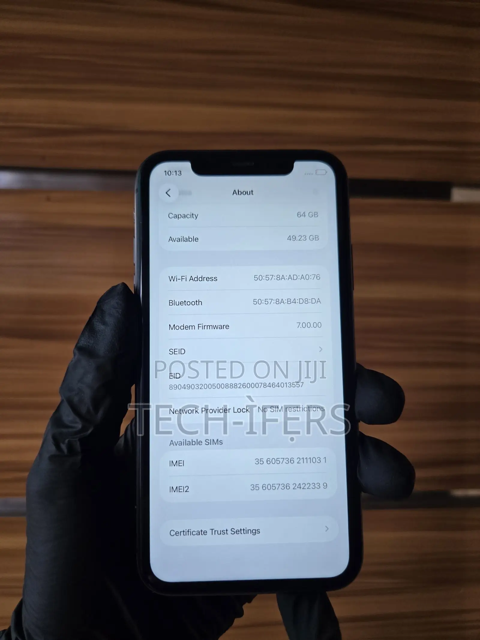 Apple iPhone 11 64 GB Black