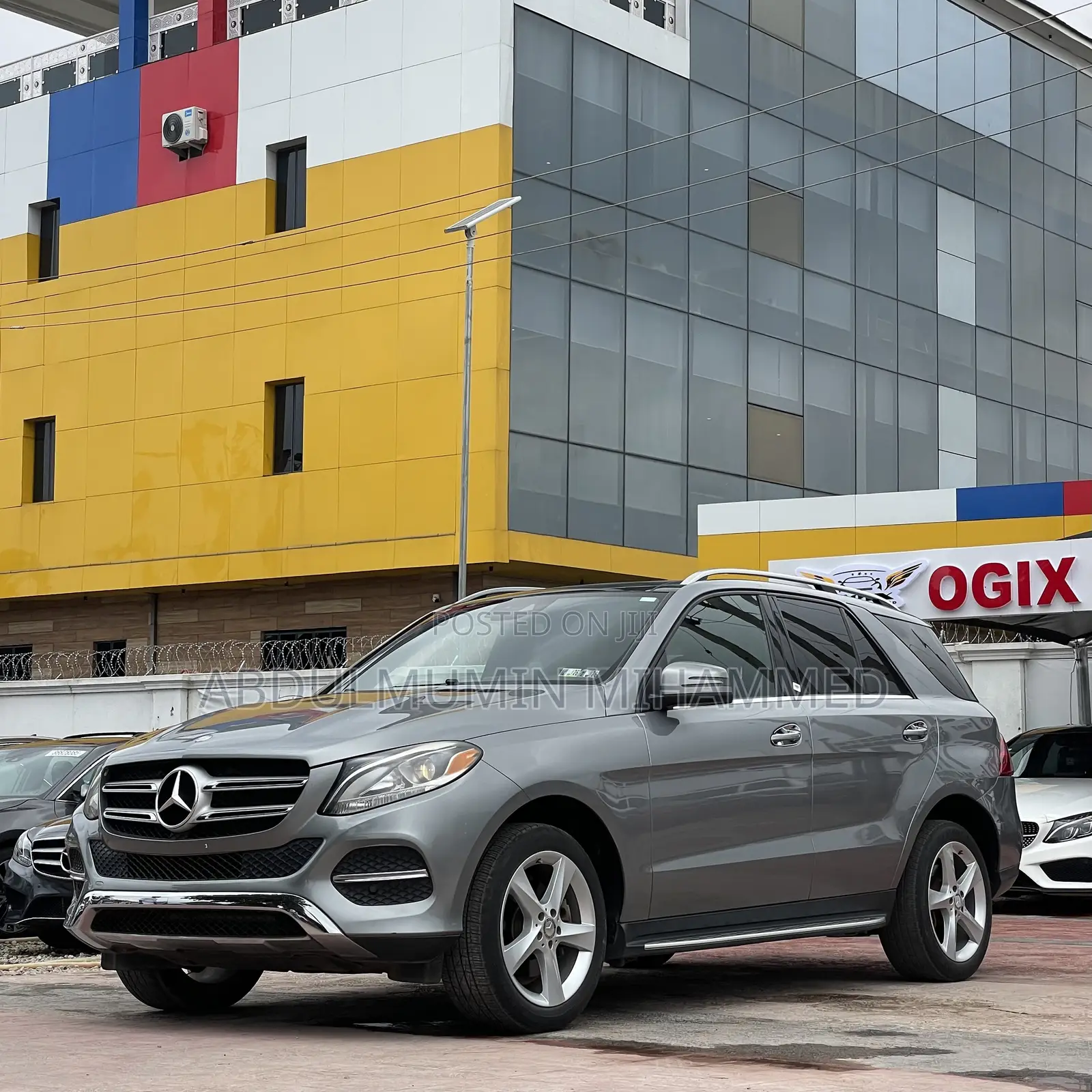 Mercedes-Benz GLE-Class GLE 350d 4MATIC 2016 Gray
