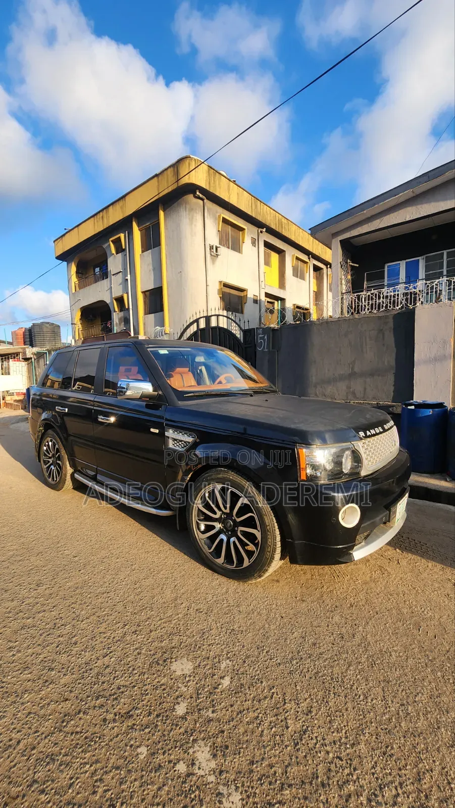Land Rover Range Rover Sport 2008 Black