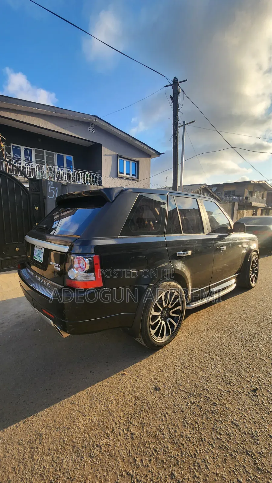 Land Rover Range Rover Sport 2008 Black