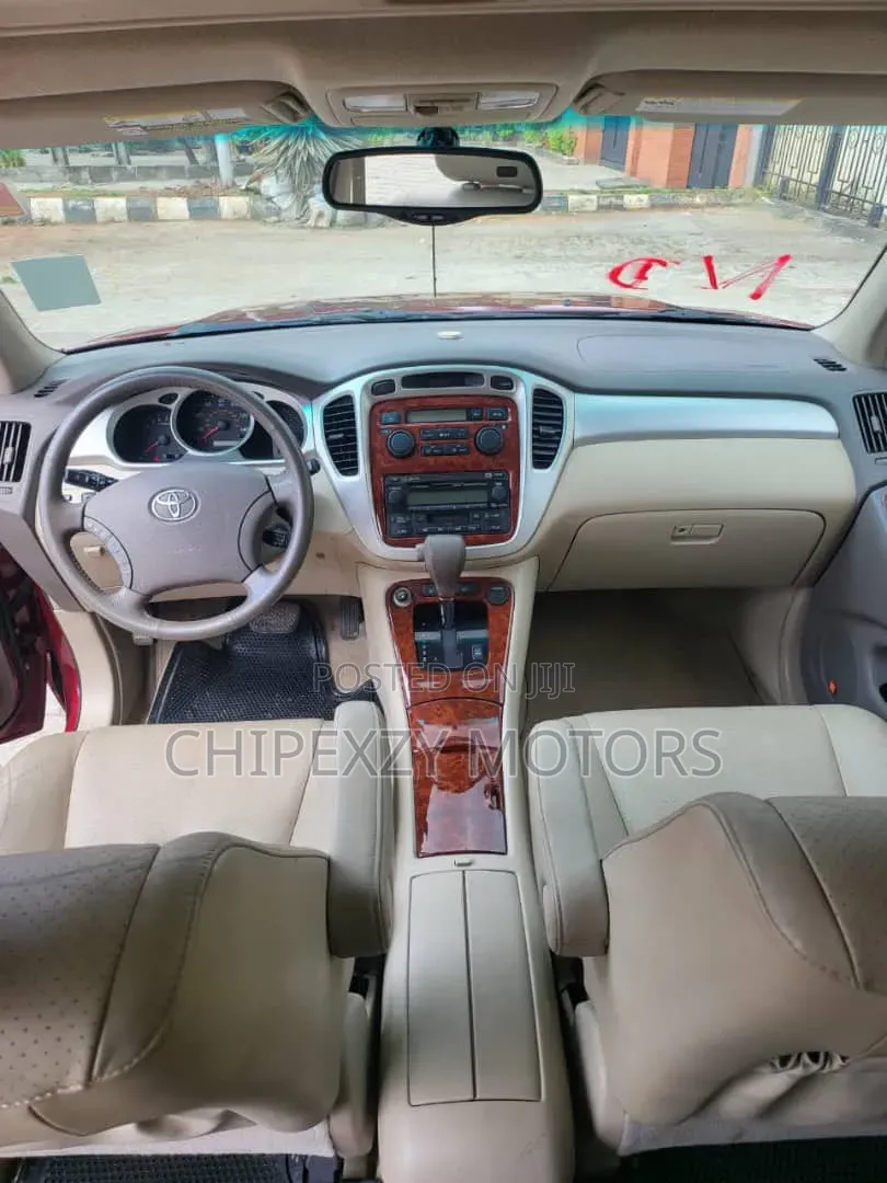 Toyota Highlander 2004 Red