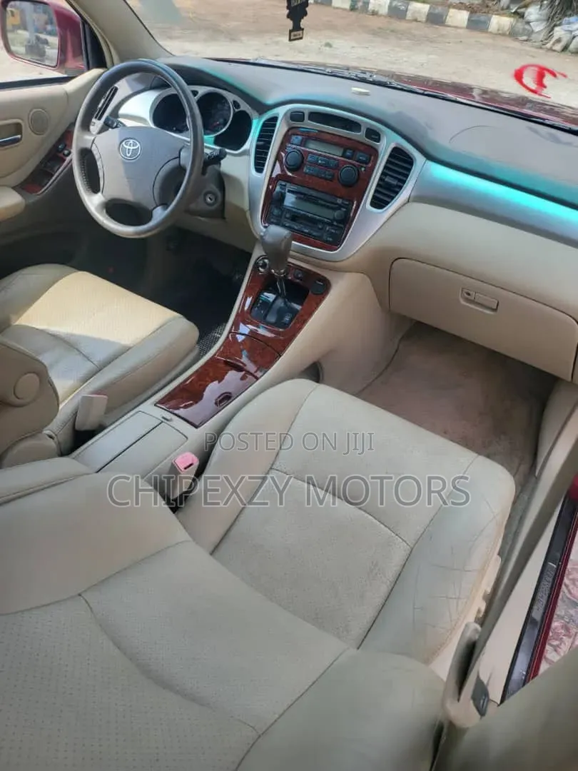 Toyota Highlander 2004 Red
