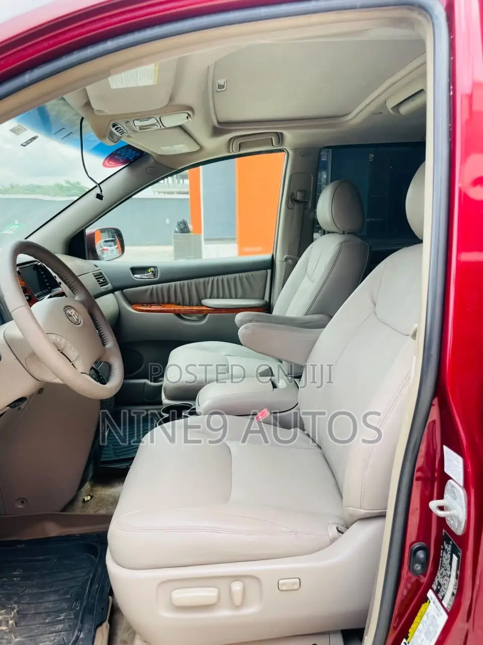 Toyota Sienna XLE Limited 4WD 2007 Burgundy