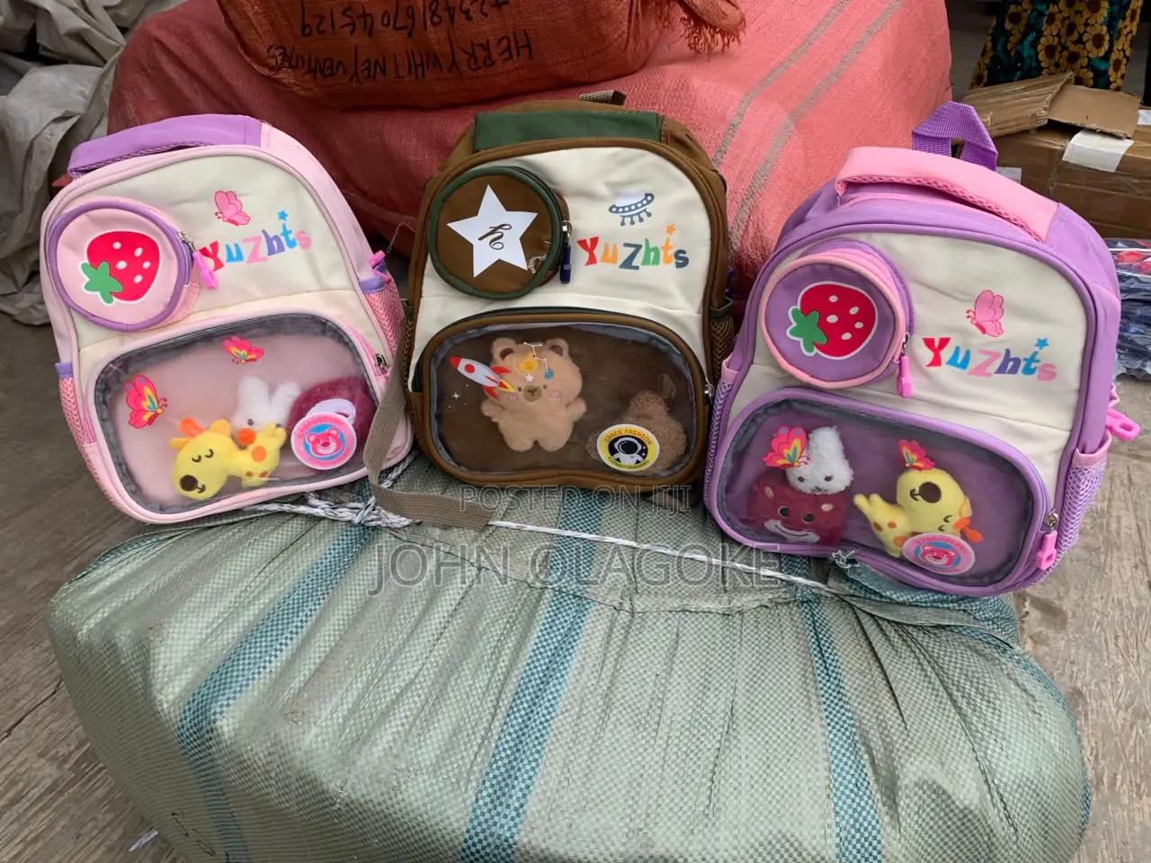 Toddlers Teddy Padded Kiddies Bag