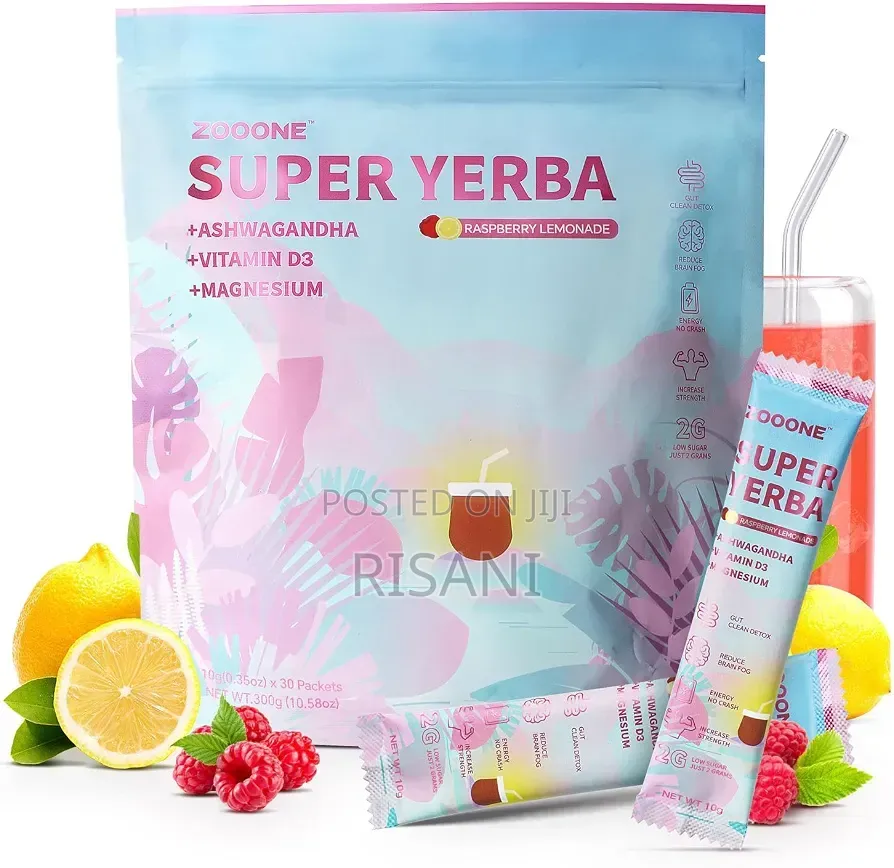 ZOOONE Super Yerba Mate Tea Instant Gut Support, Antioxidants