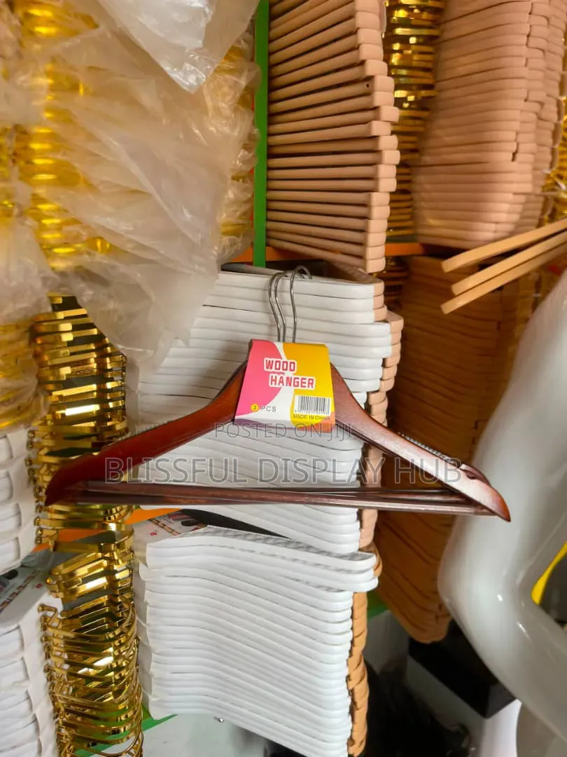Dark Gold Wooden Hanger