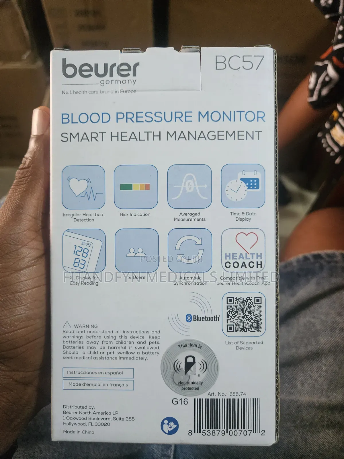 Wrist Blood Pressure Monitor Beurer