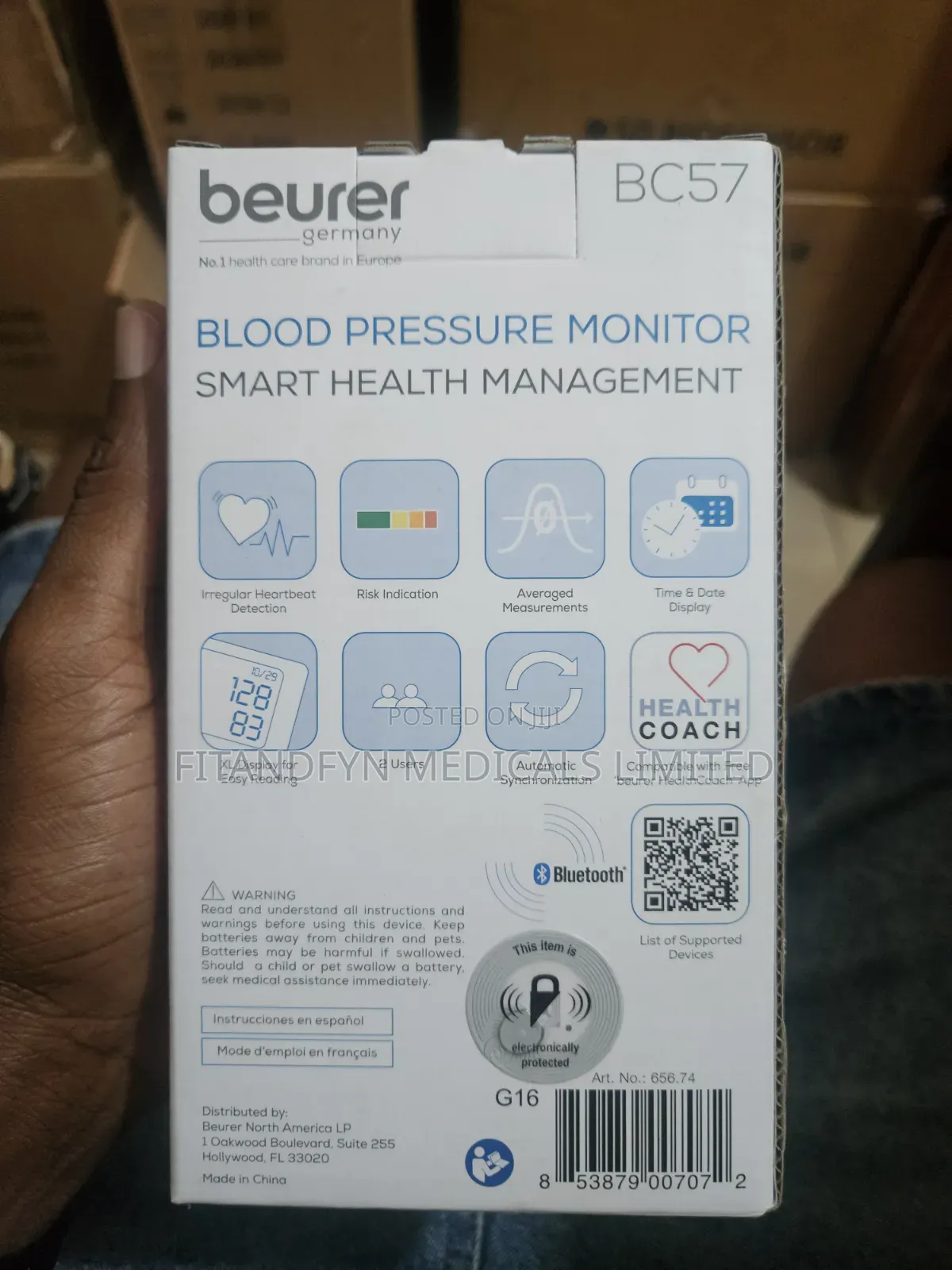 Wrist Blood Pressure Monitor Beurer