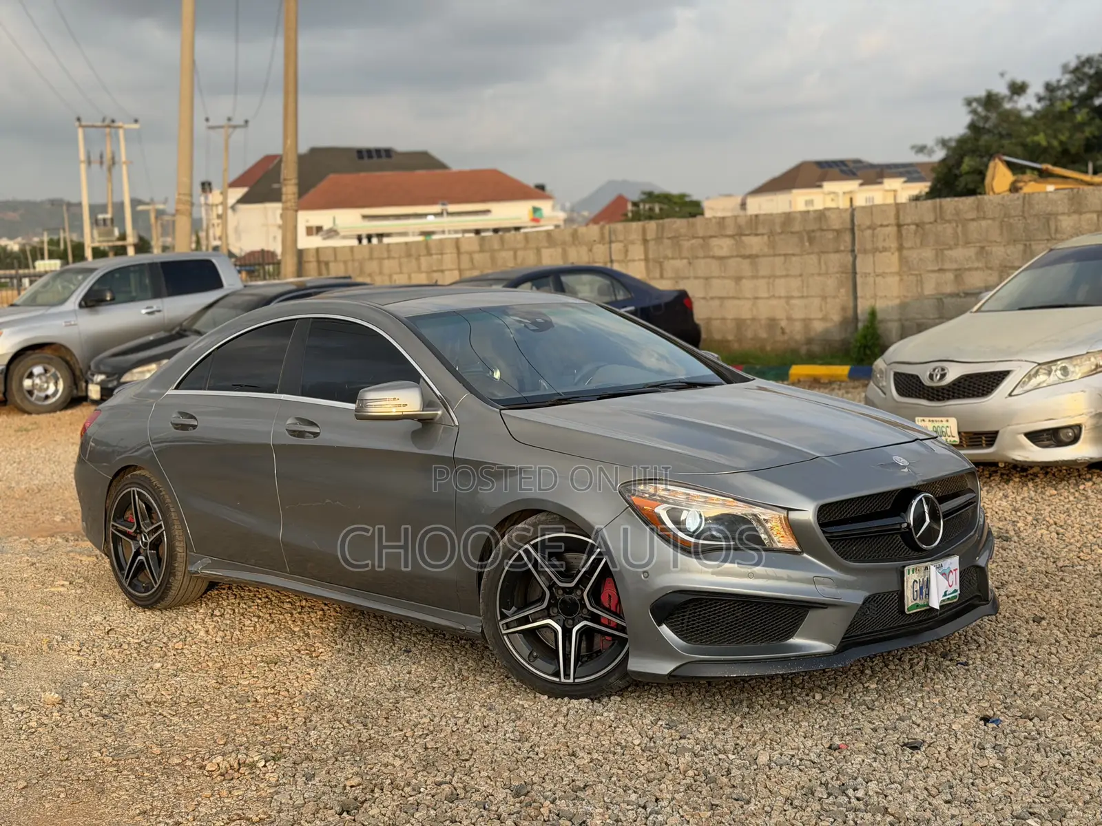Mercedes-Benz CLA-Class AMG CLA 45 4MATIC Sedan 2014 Gray