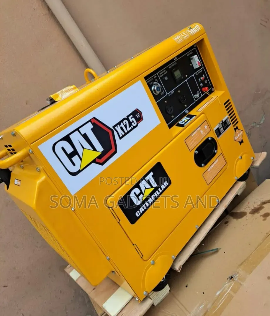 《》High Quality 10.5kva Cat Diesel Soundproof Generator 100%copper Coil