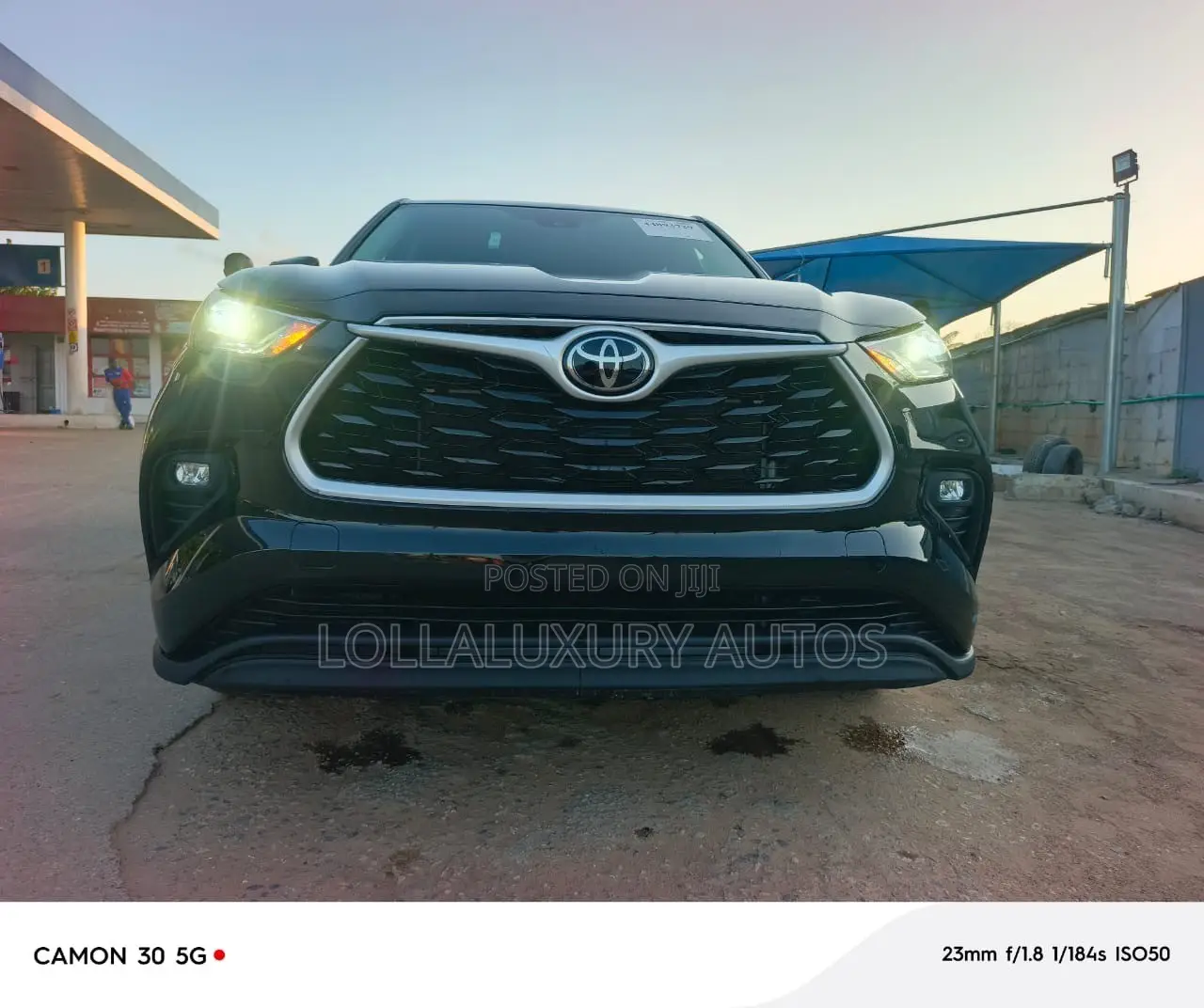 Toyota Highlander L 2022 Black