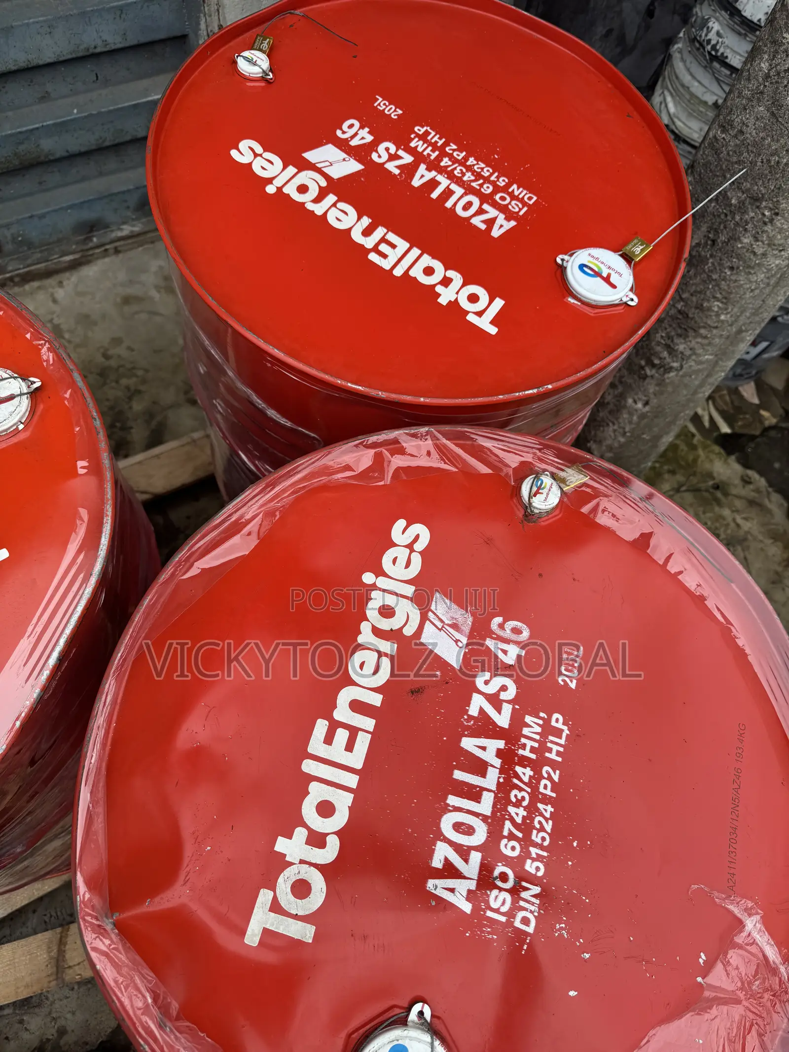 Totalenergies Azolla Zs 46 Anti Wear Hydraulic Oil 205l/Drum
