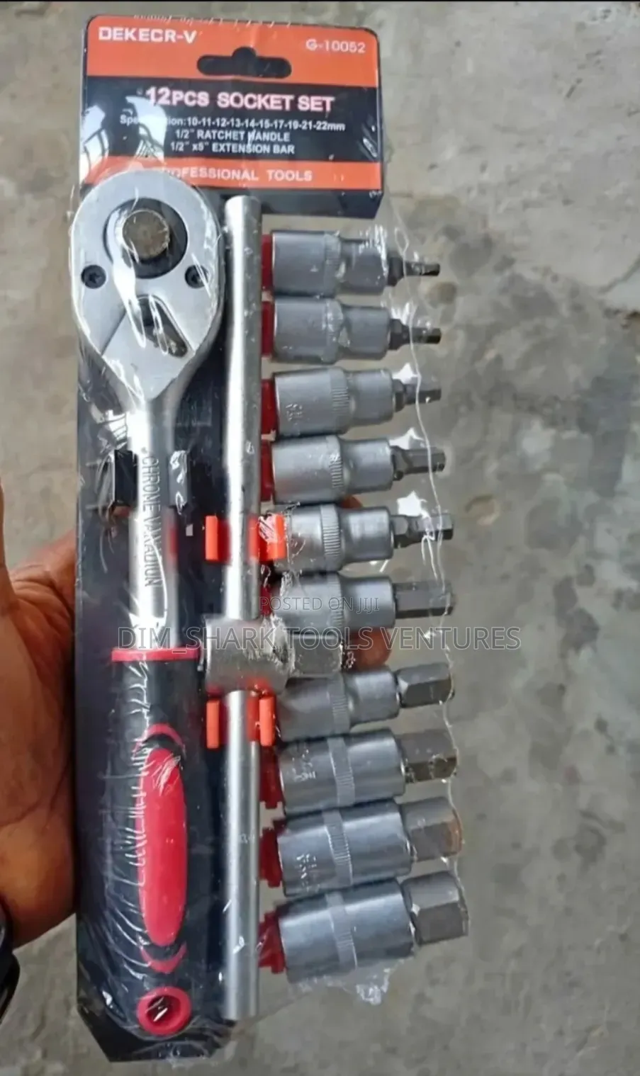 1/2 Allen Socket 12piece Set