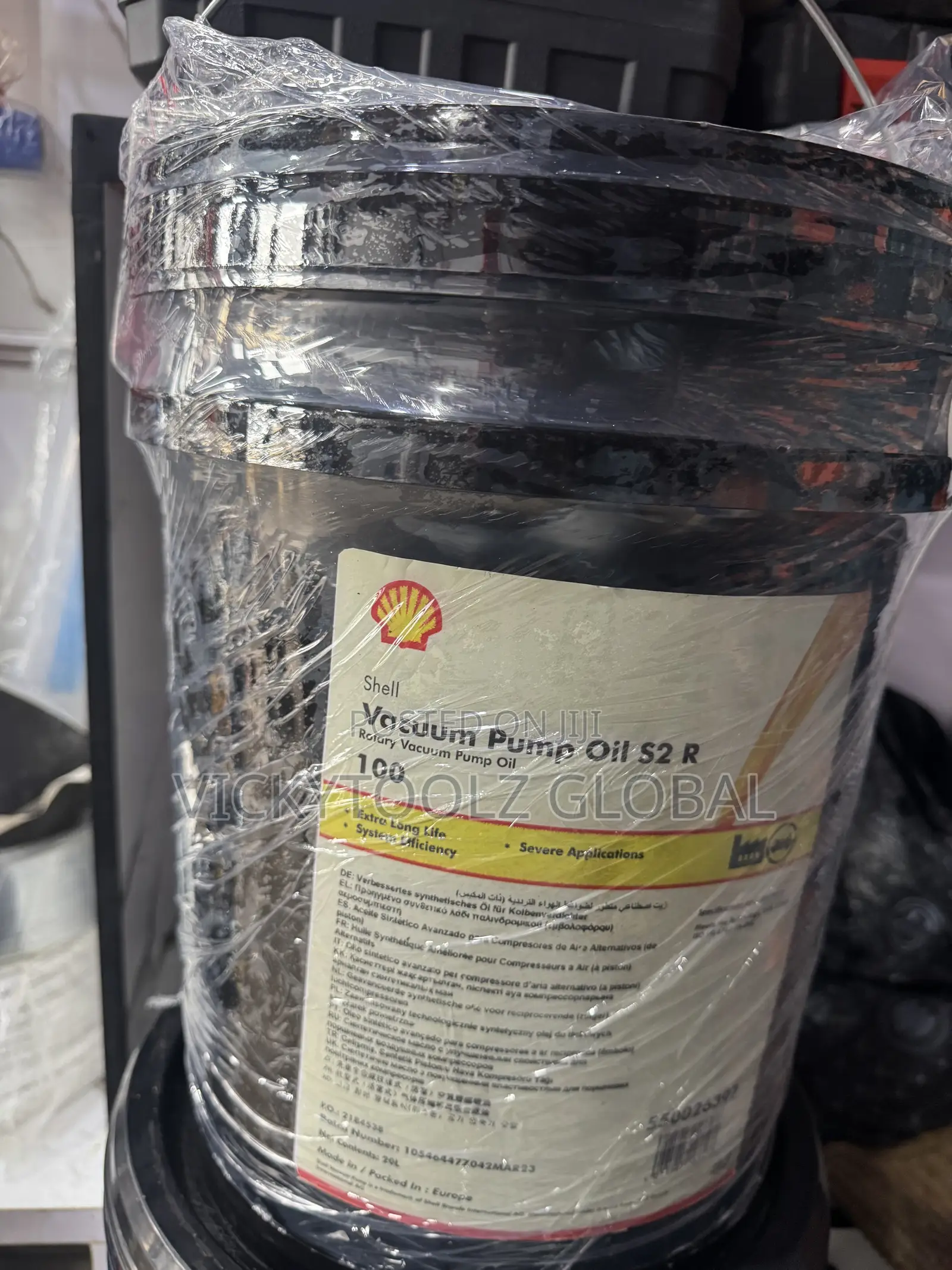 Shell Vacuum Pump Oil S2 R 100 20liters
