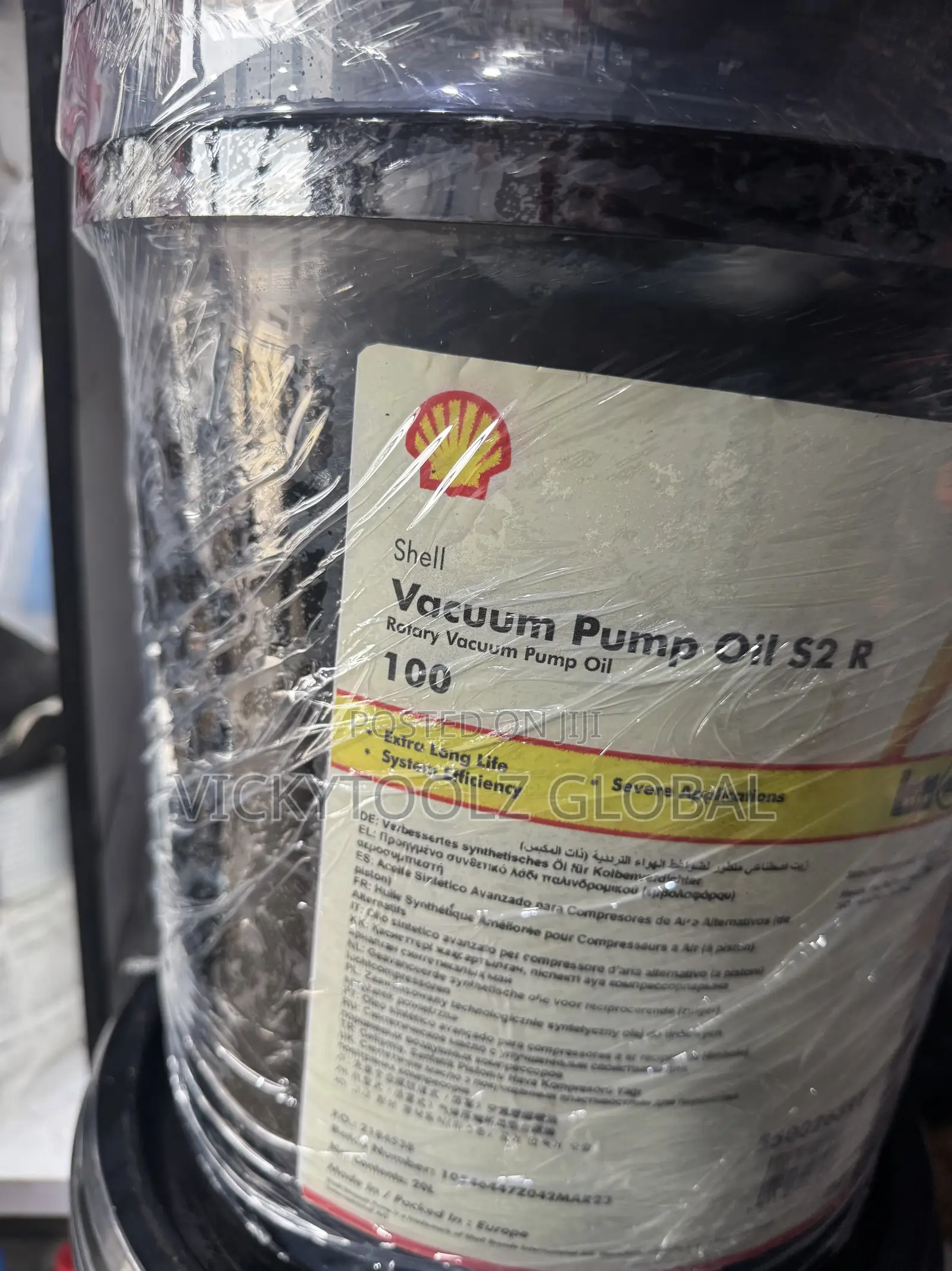 Shell Vacuum Pump Oil S2 R 100 20L