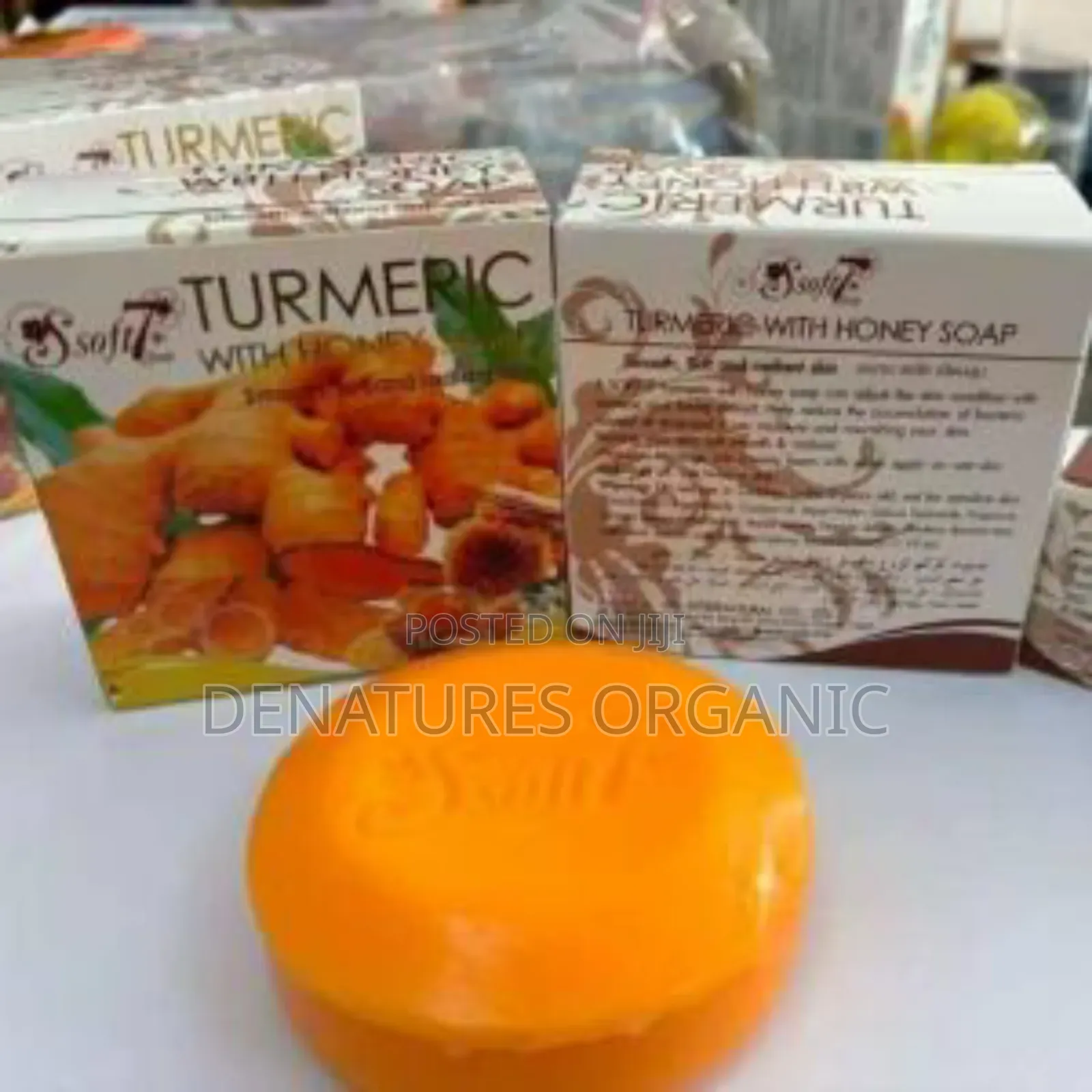 Herbal Turmeric & Honey Soap – Natural Glow & Anti-Acne Soap