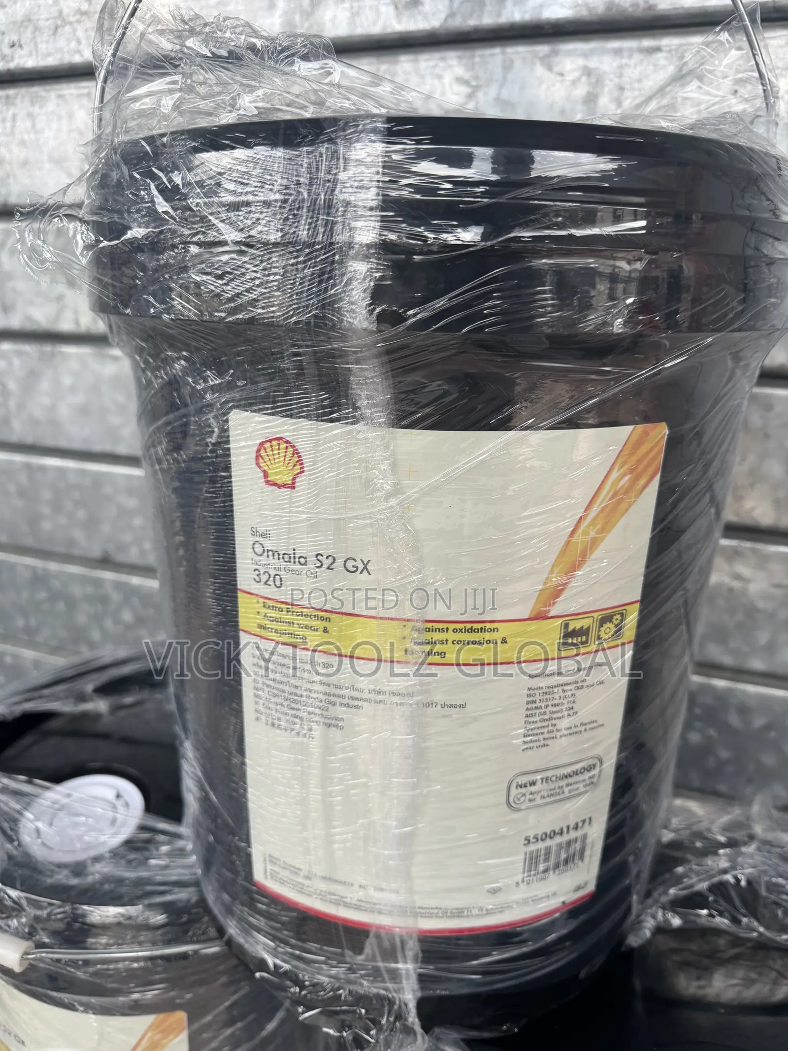 Shell Omala S2 GX 320 Industrial Gear Oil 20liters