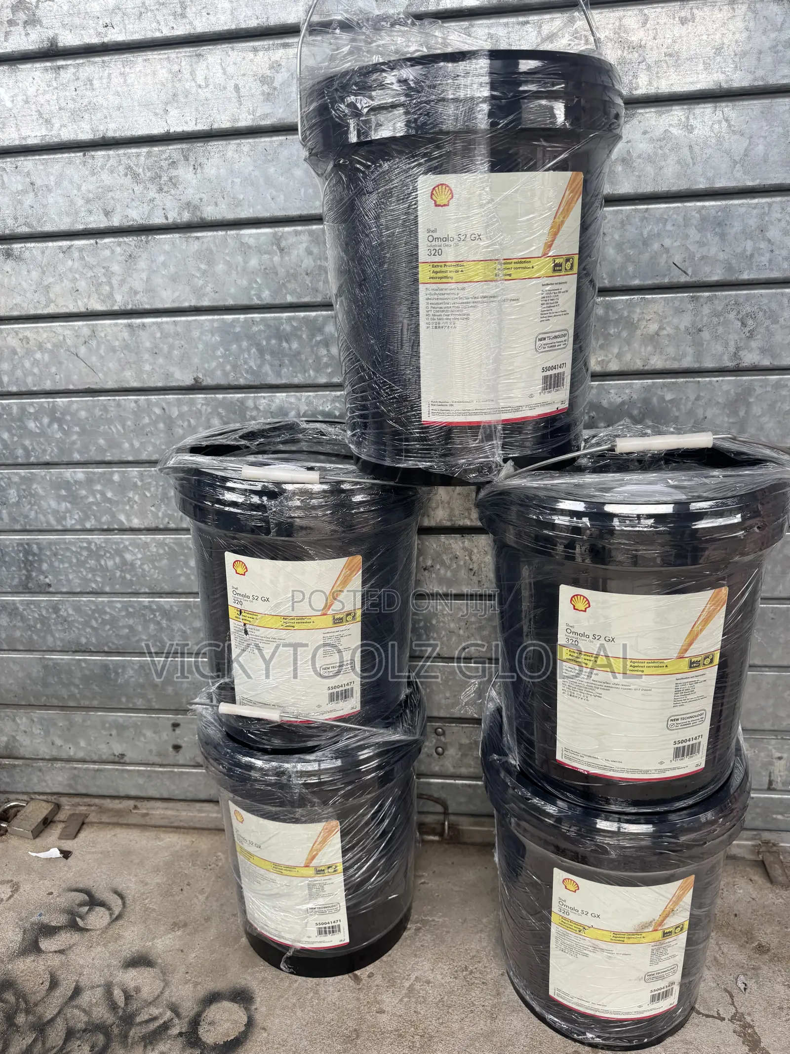 Shell Omala S2 GX 320 Gear Oil 20liters