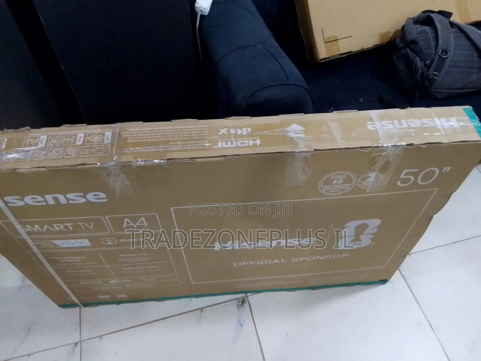 Enjoy Smart Entertainment on the Hisense 50-Inch A4 TV