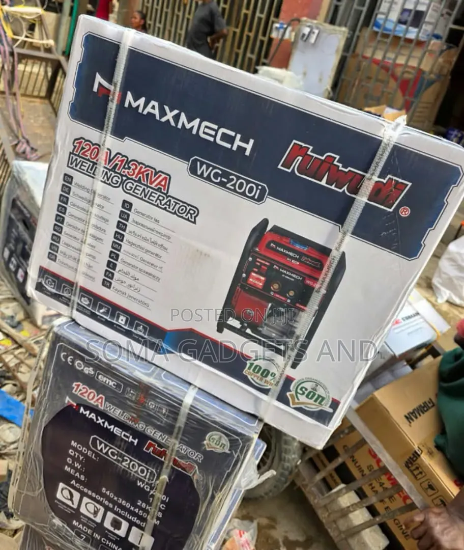 Maxmech Welding Machine Inverter Petrol Gen WG-200I
