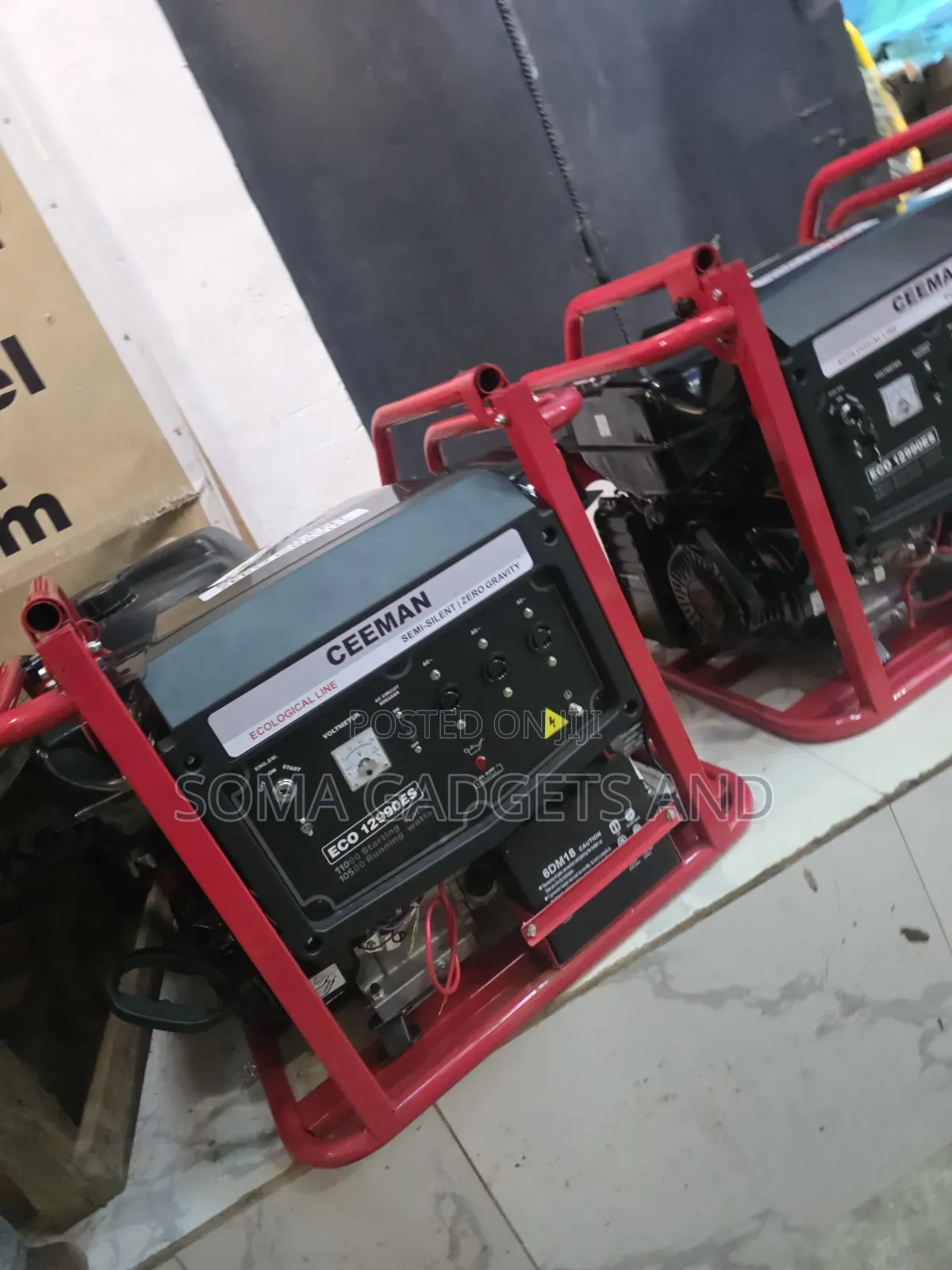 Ceeman Petrol Generator Model Eco12990E2 100%copper Coil 10kva