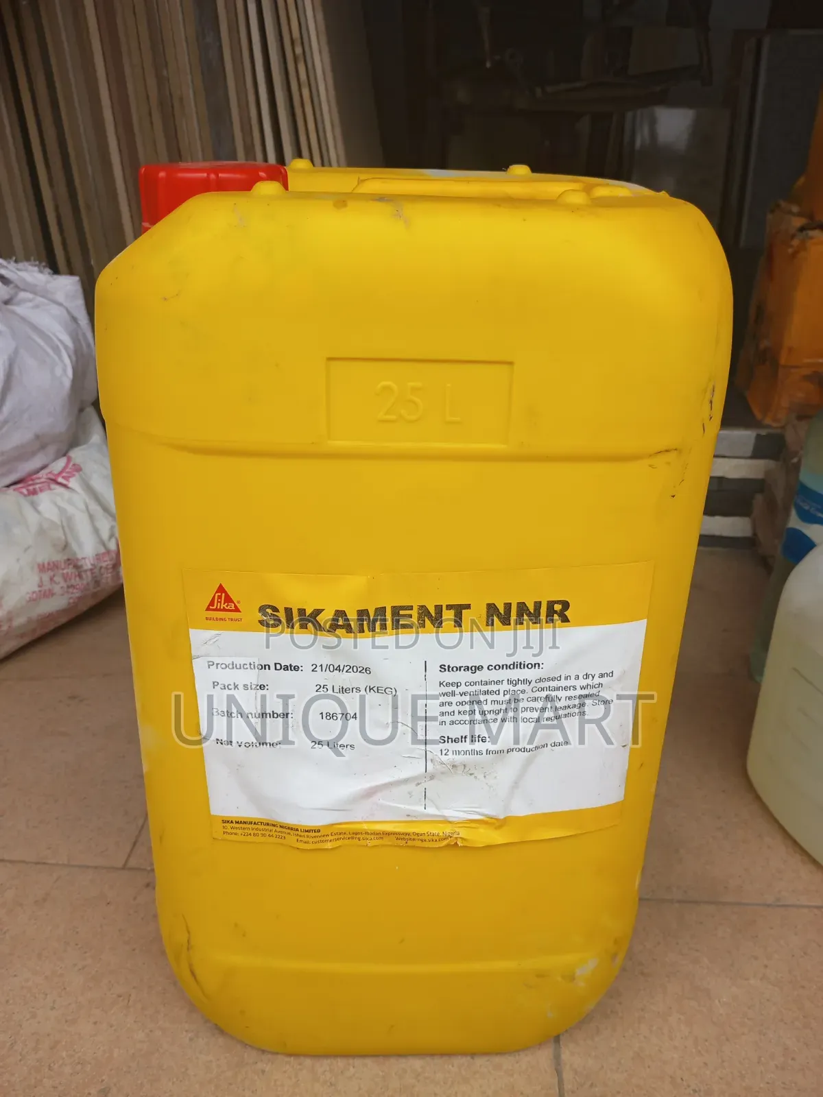 25ltr Sikament NNR Water-Reducing Superplasticizing Concrete Admixture