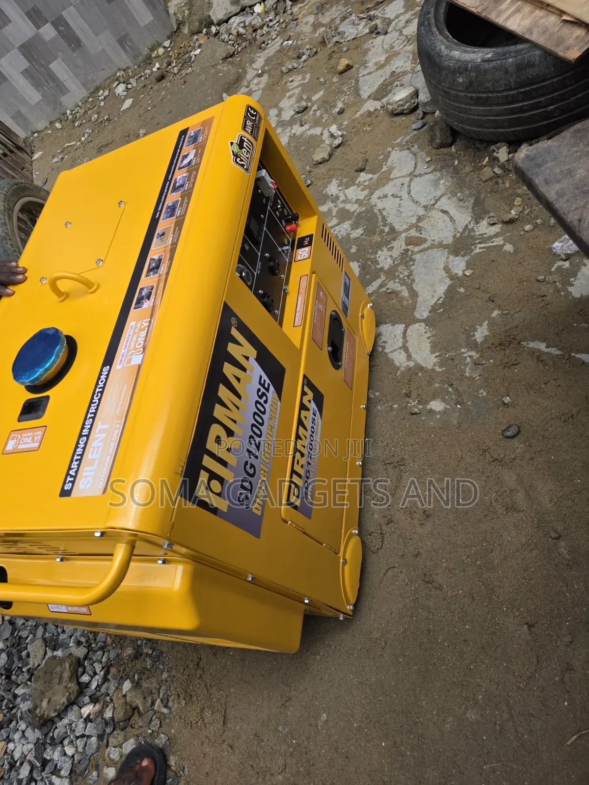 Sdg12000se Firman Diesel Soundproof Generator 10kva 100%copper Coil