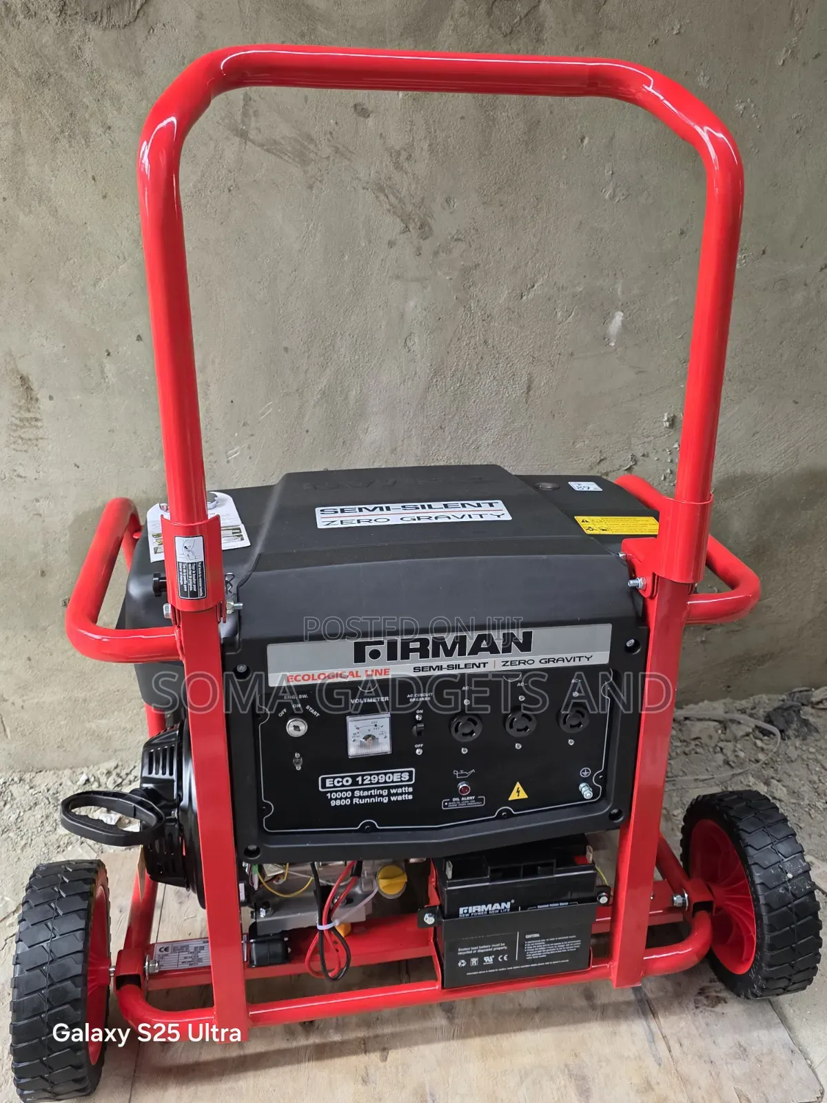 10kva Original Firman Petrol Generator 100%copper Coil