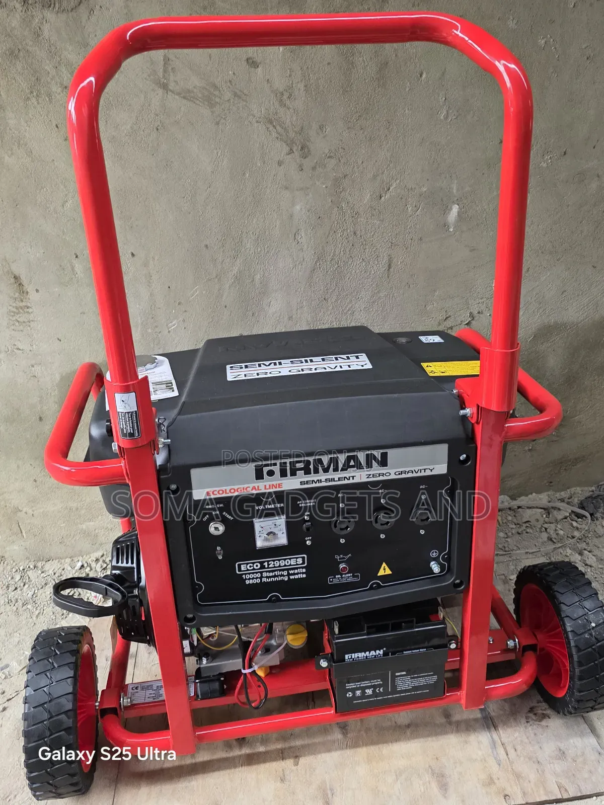 (10KVA)Brand New Firman Petrol Generator 100%copper Coil