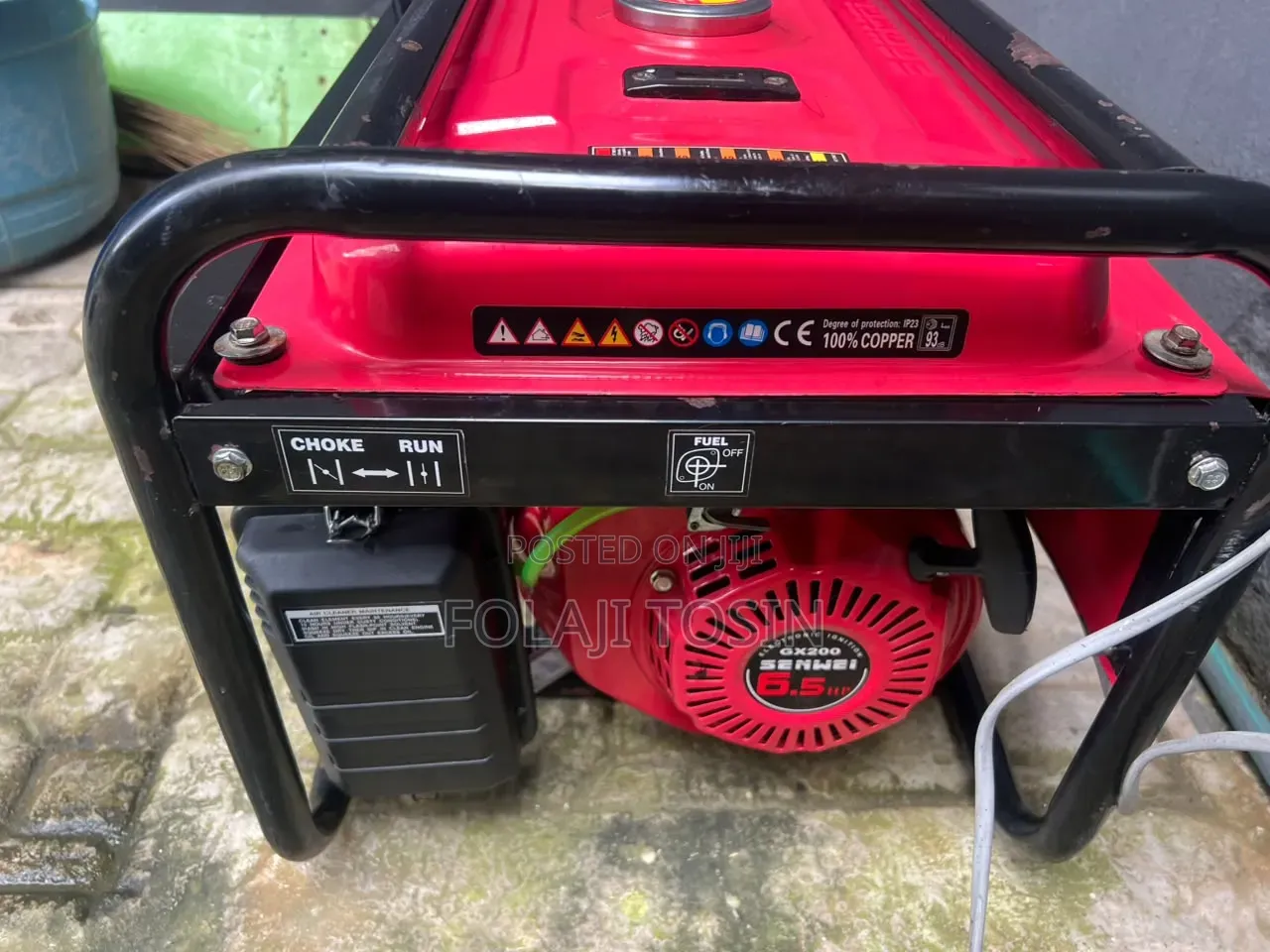 Senwei 2.5kva Few Months Used Generator