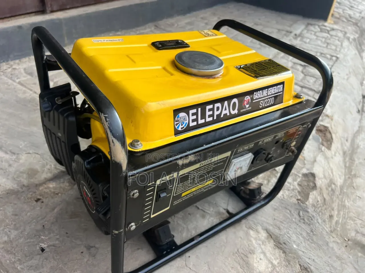 Elepaq Medium Size Generator 1.8kva