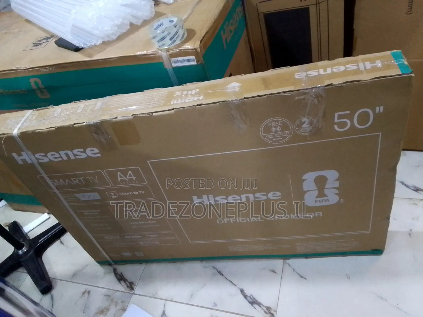 Enjoy Shows, Movies, and More on the Hisense A4 50-Inch Smart TV