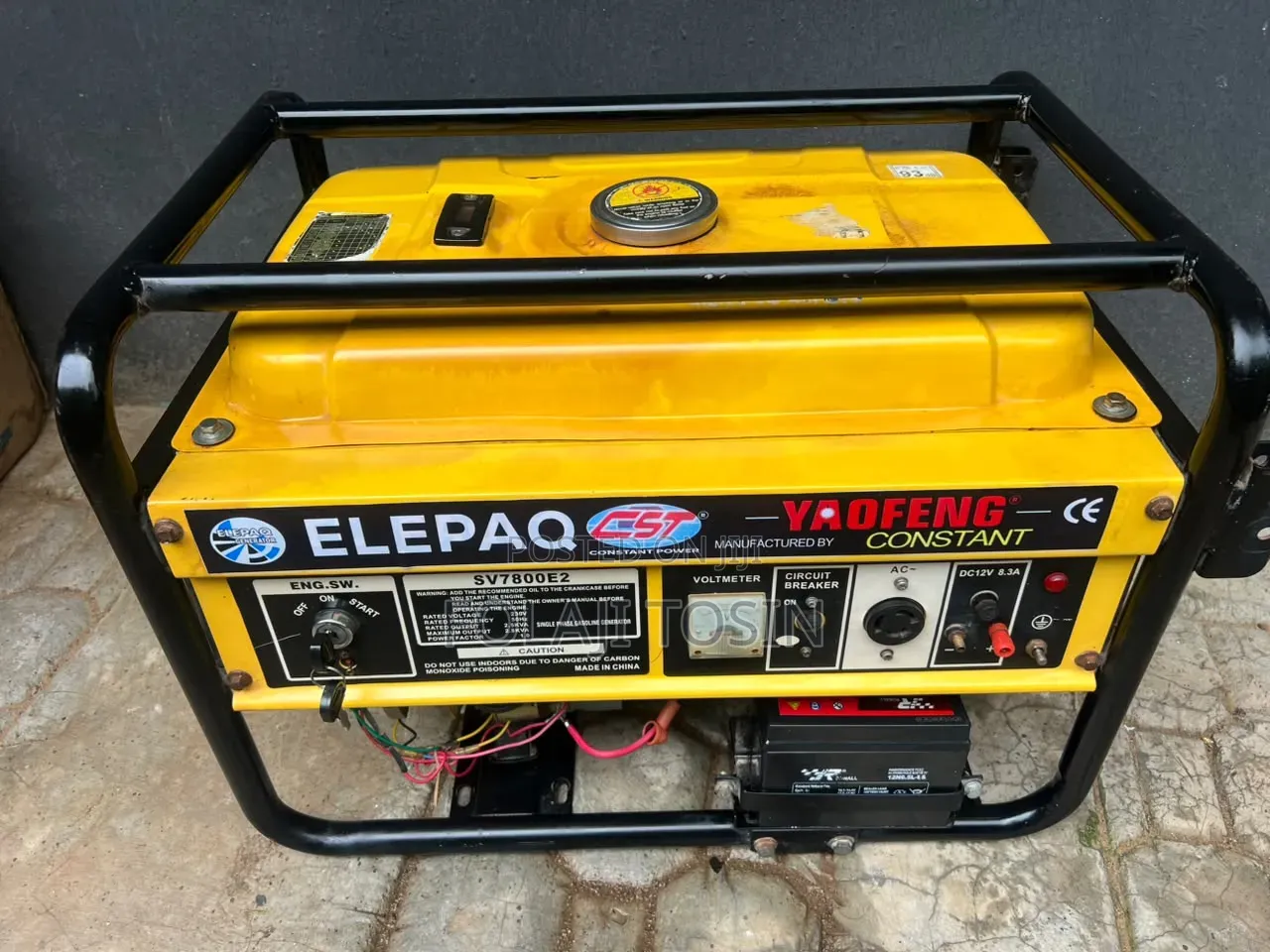 Elepaq 2.8kva Kick and Start Generator