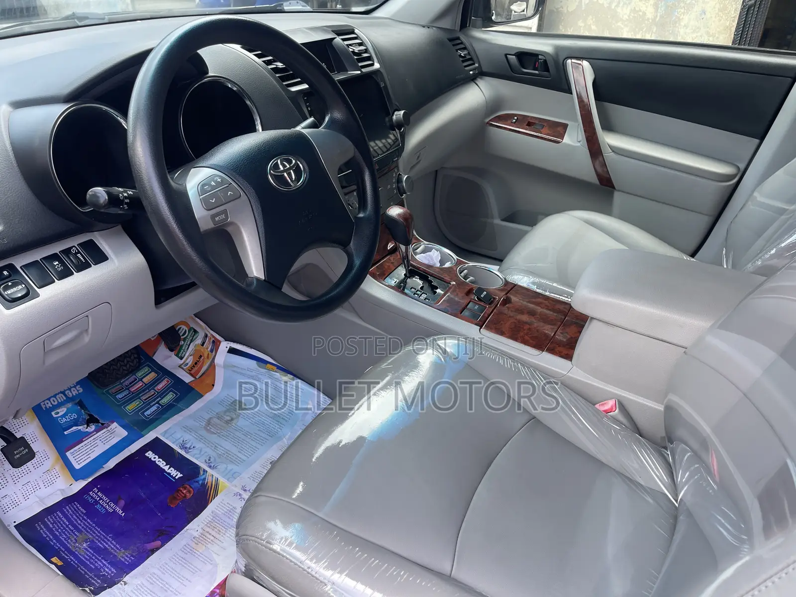 Toyota Highlander Limited 3.5l 4WD 2013 Red
