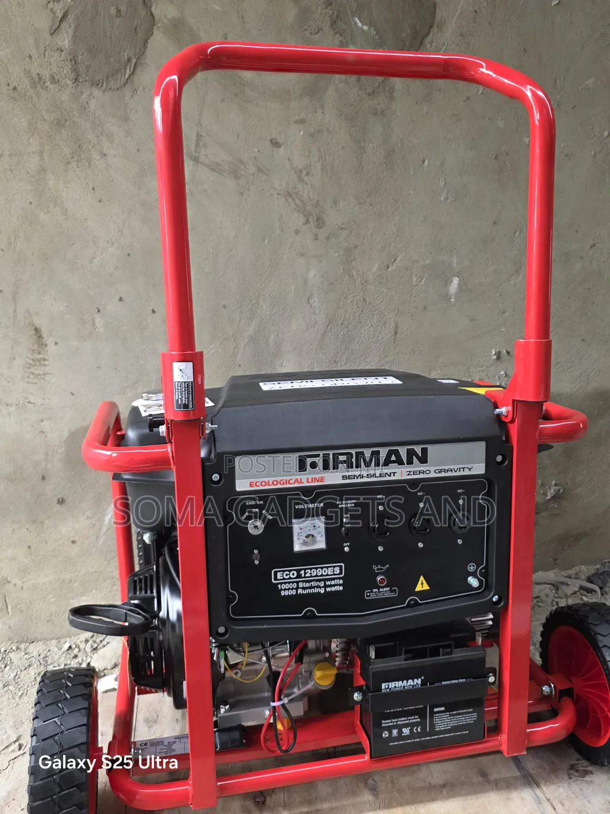 ☆¤10KVA Firman Petrol Generator Eco12990E2