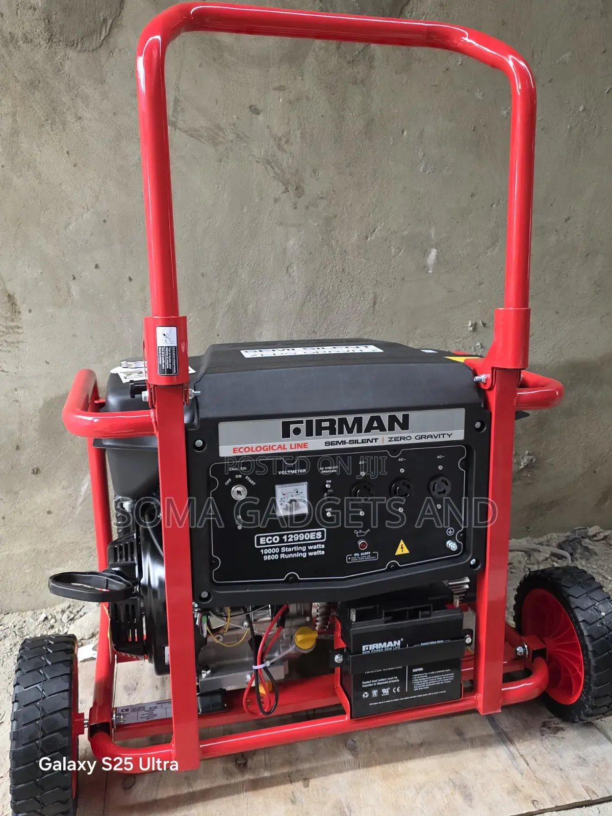 A Brand New Firman Petrol Generator 10kva 100% Copper Coil