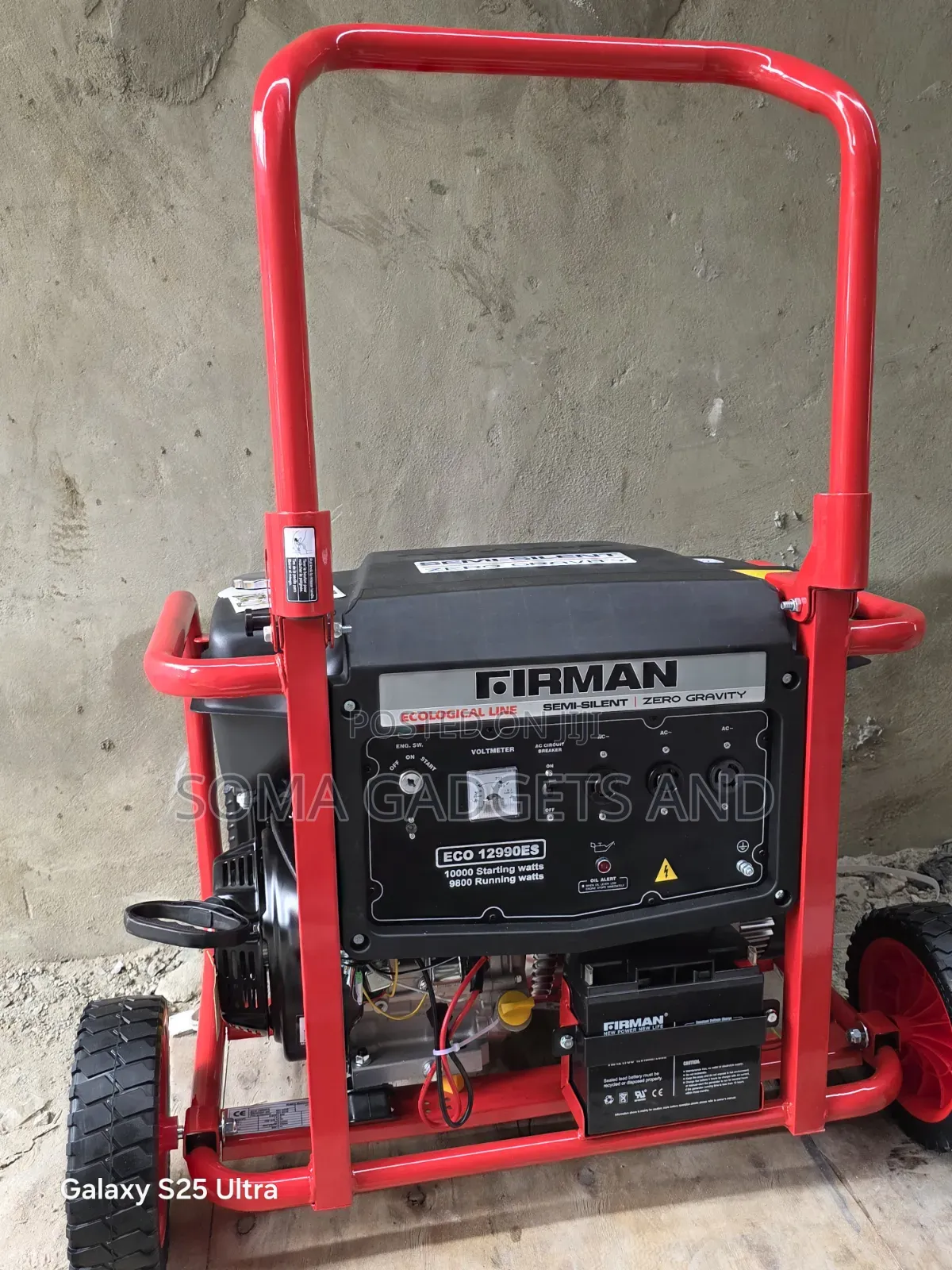 A Brand New Firman Petrol Generator 10kva 100% Copper Coil