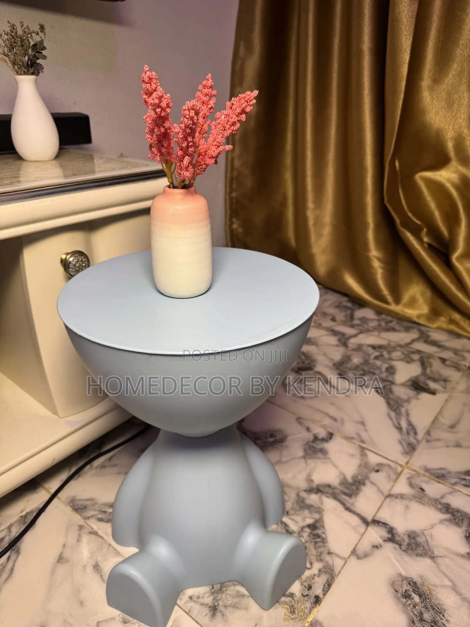 Unique Fancy Baby Side Stool Table