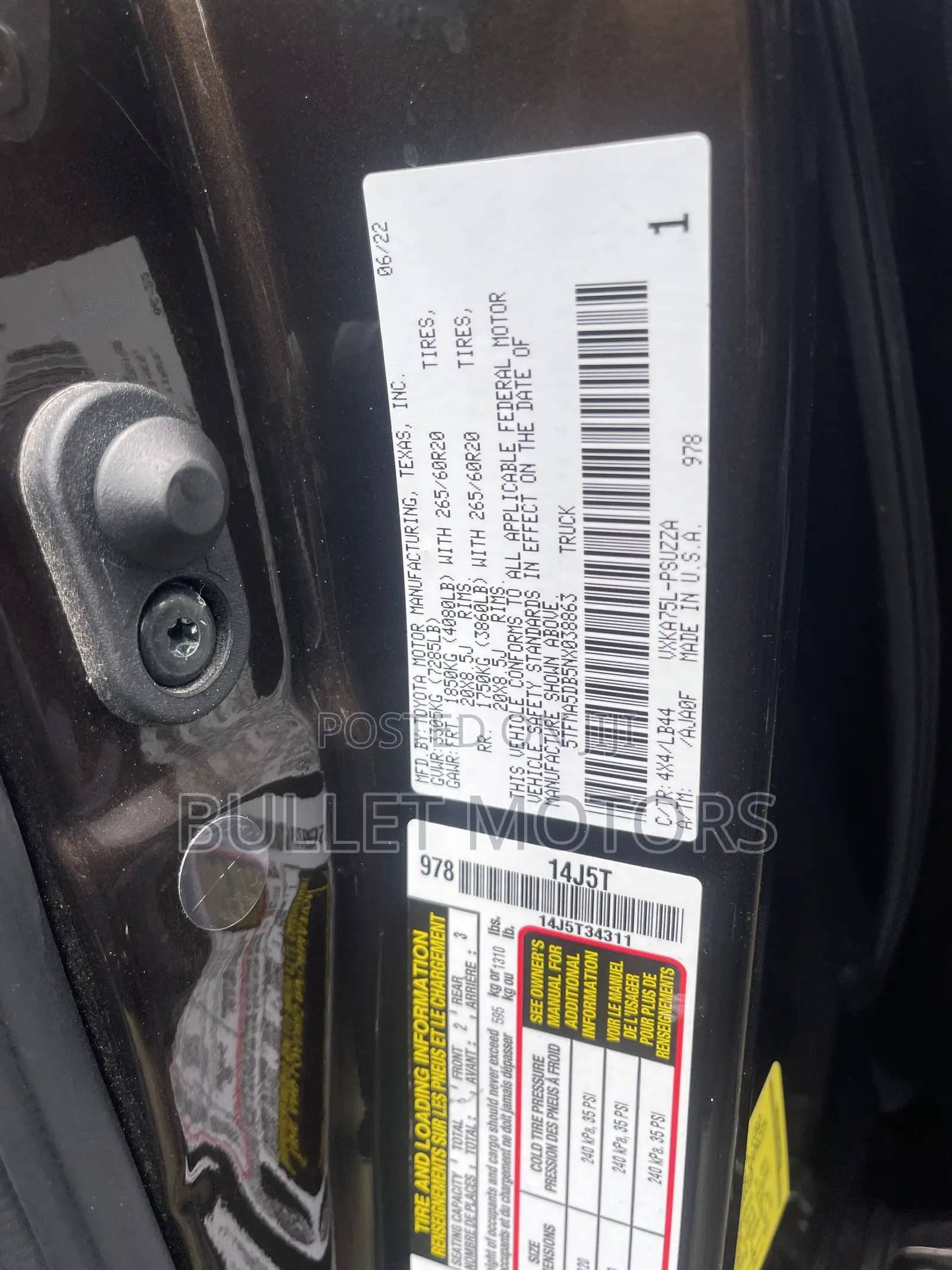 Toyota Tundra Platinum CrewMax 6.5' Bed 2023 Brown