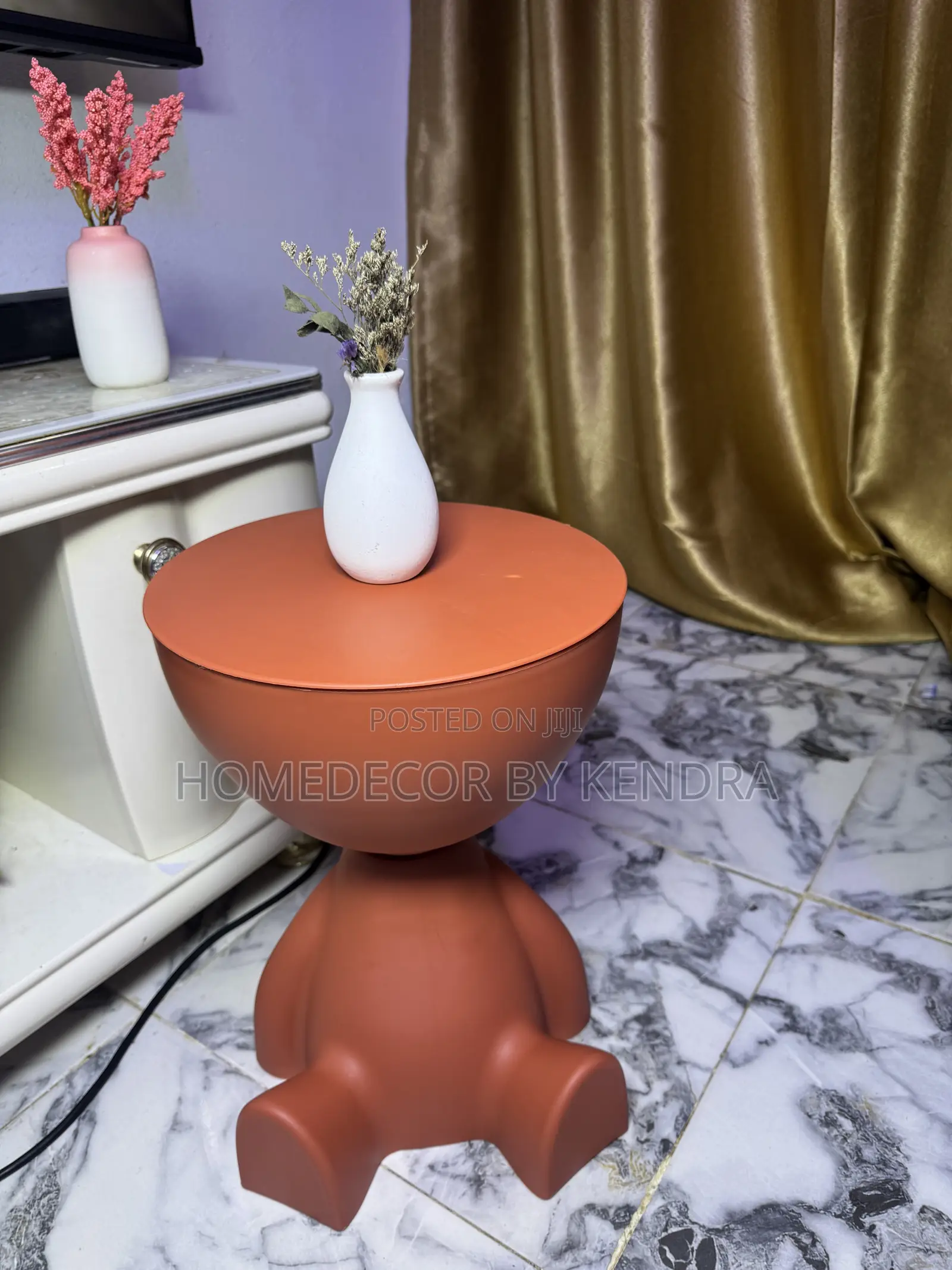 Unique Fancy Baby Side Stool Table